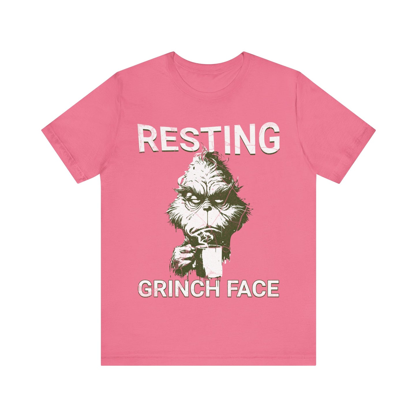 Grinch Resting Grinch Face- Tee