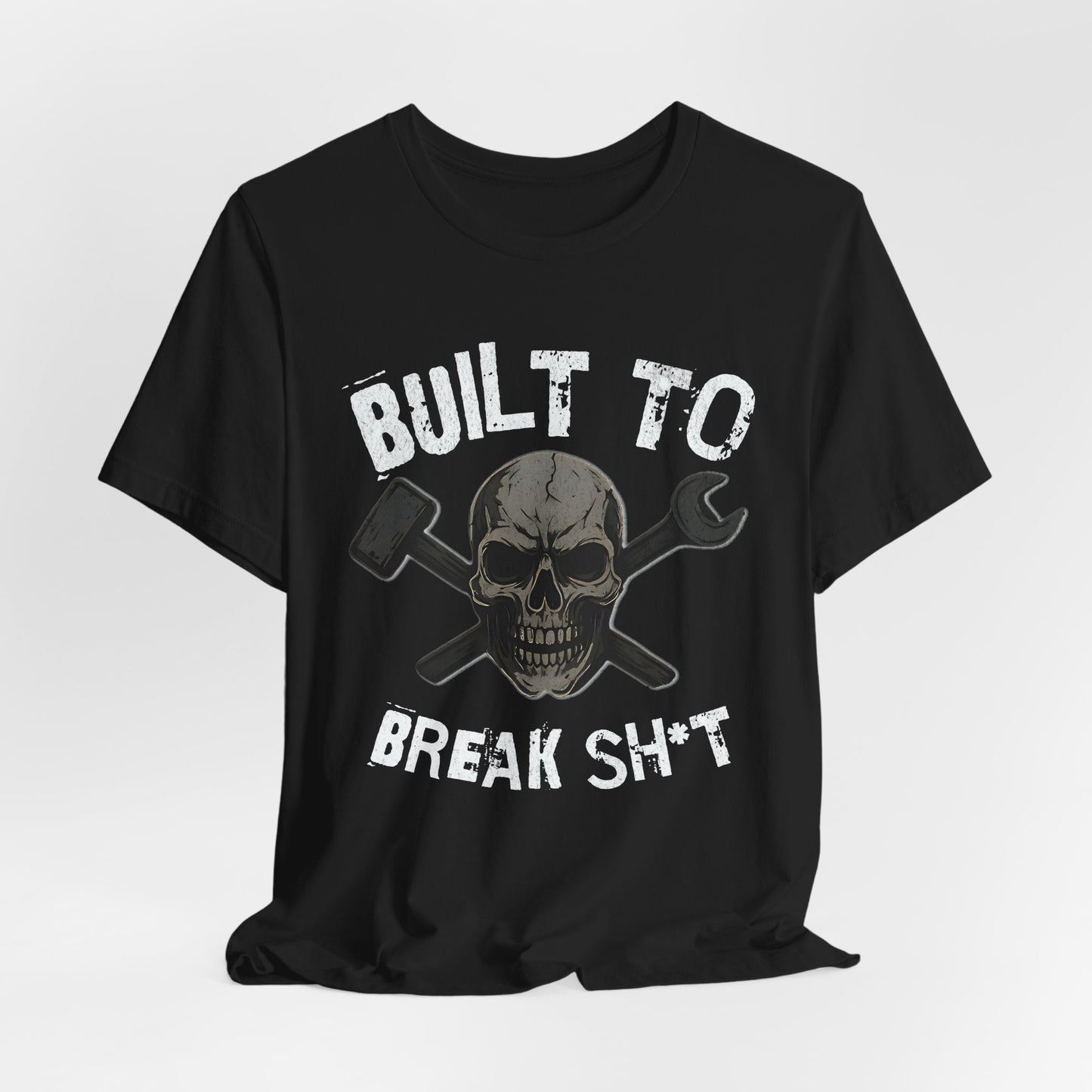 Skull and Tools Tee, Unisex Shirt, Mechanic Gift, Funny Graphic Tee, Break Stuff T-Shirt, Ready to Break Sh*T