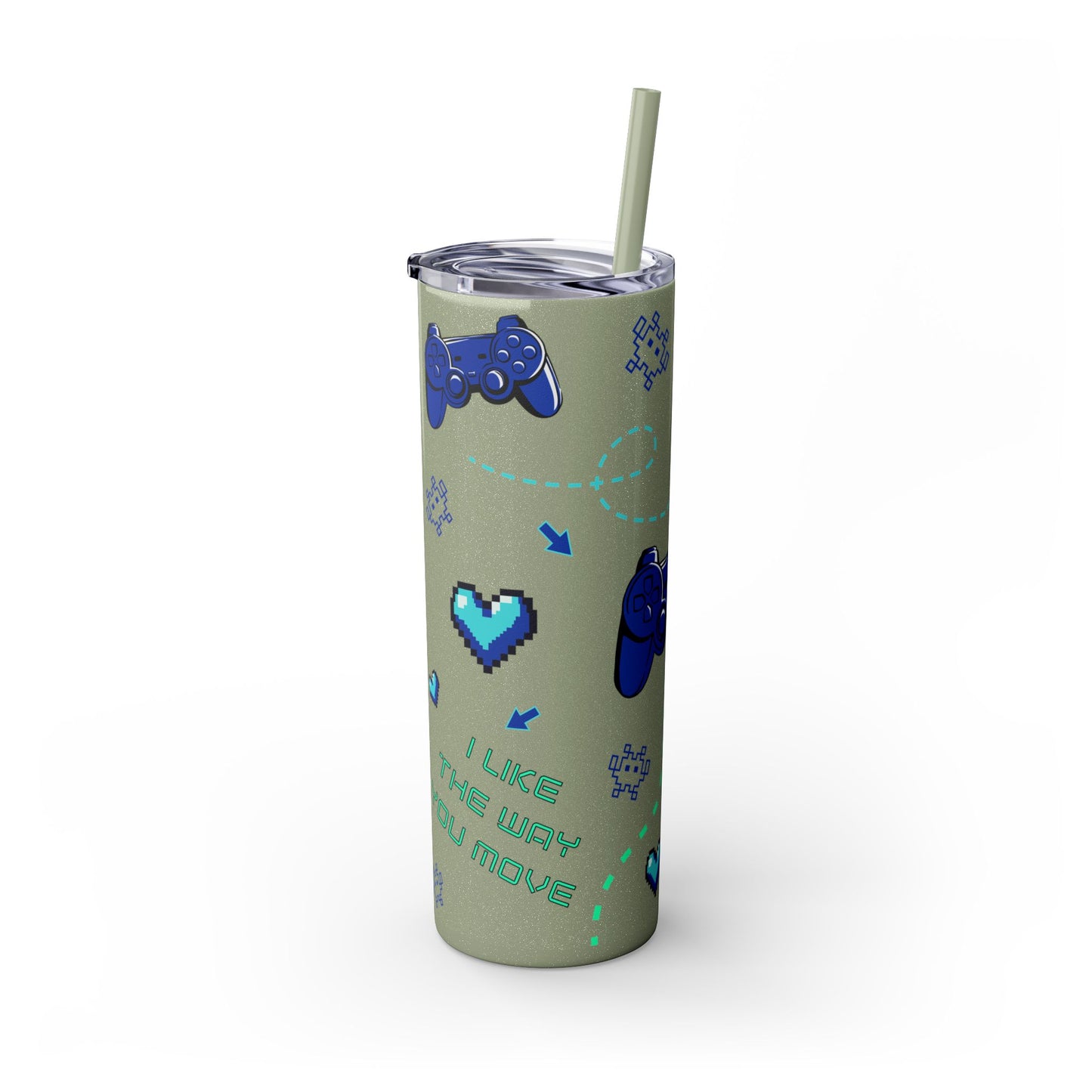 I like the way you move Tumbler Skinny Console Gamer