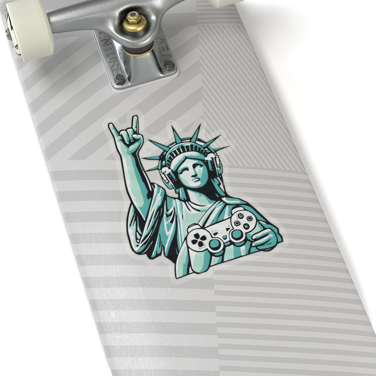 Gamer Stickers - Statue of Liberty Gaming Controller Design
