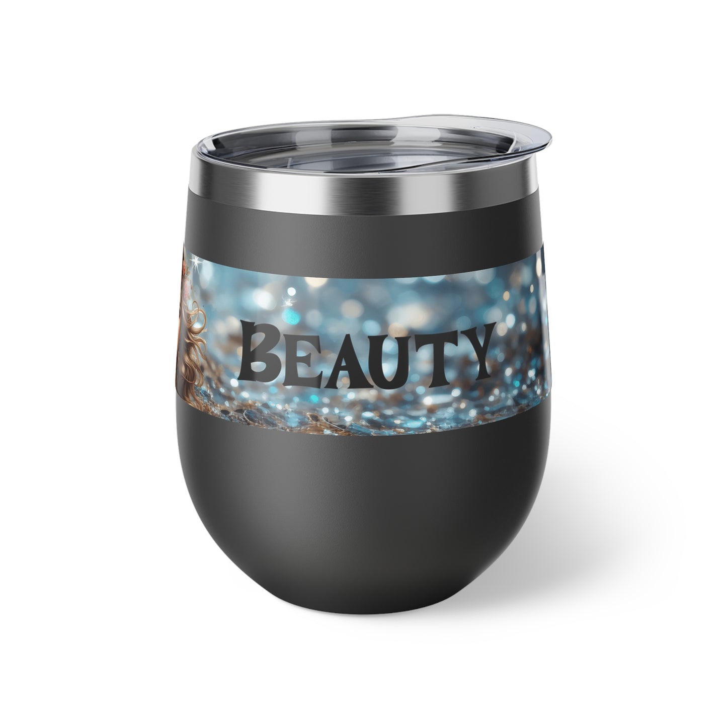 Gemini Beauty Copper Vacuum Insulated Cup, 12oz