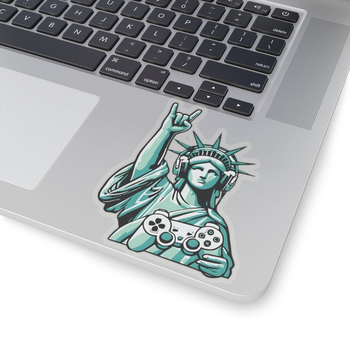 Gamer Stickers - Statue of Liberty Gaming Controller Design