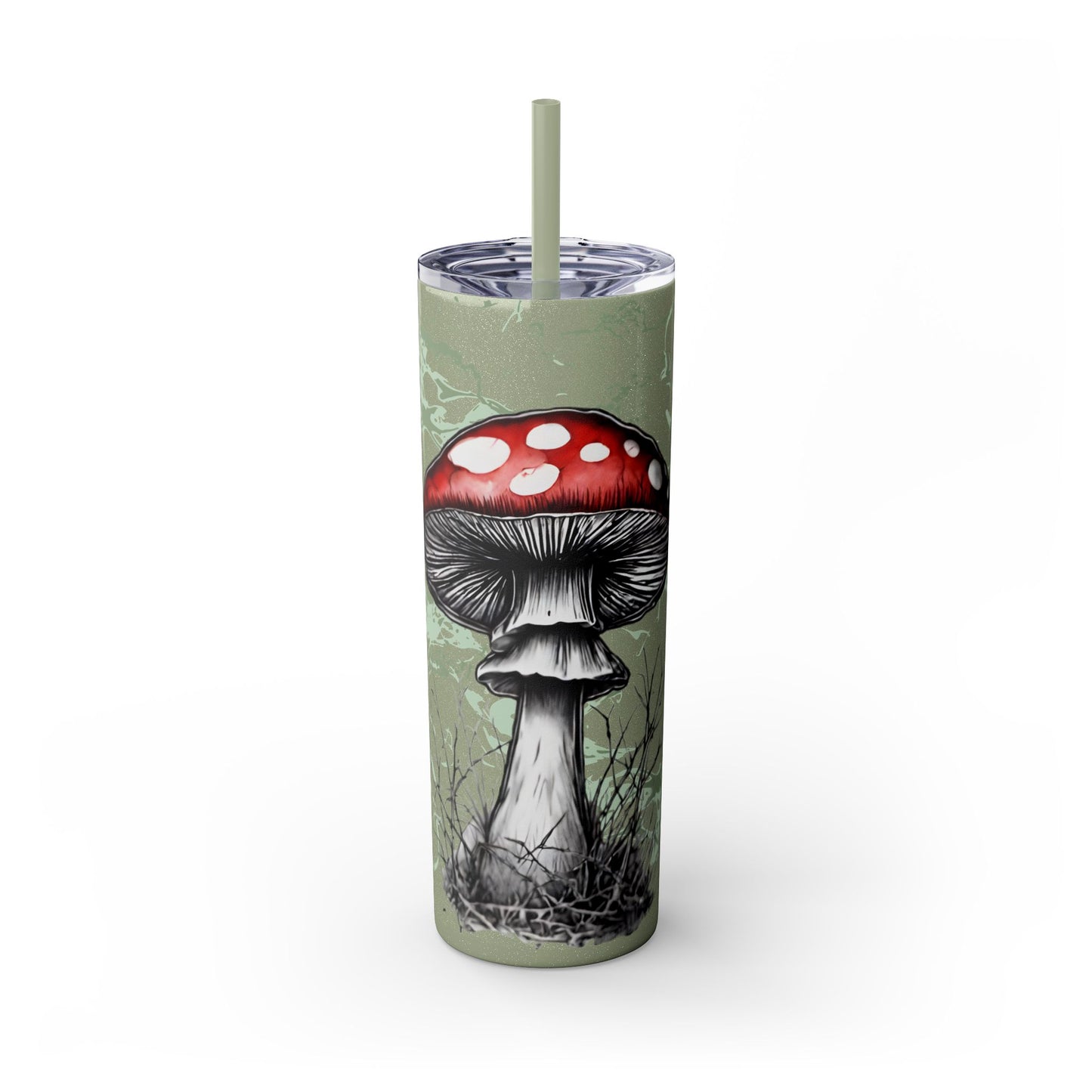 Tumbler Cup Mushrooms Design 20oz