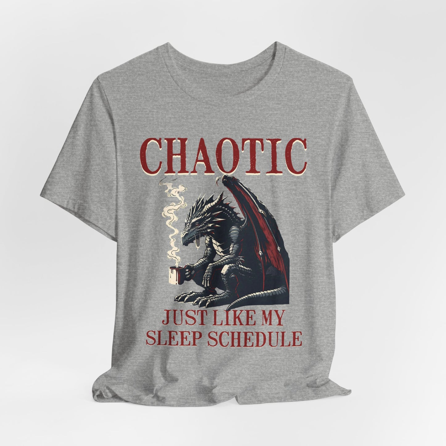 Dragon Coffee Tee - Chaotic Sleep Schedule Shirt
