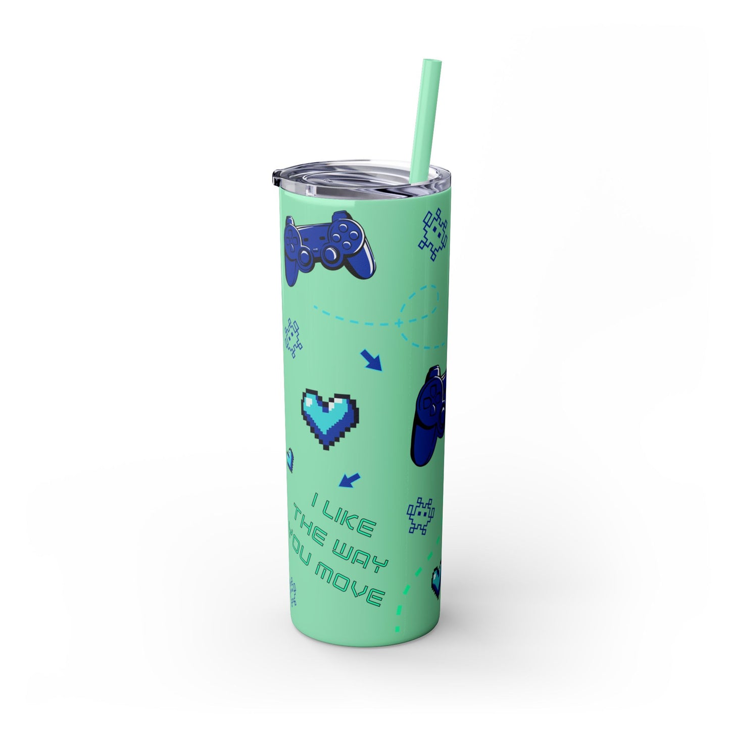 I like the way you move Tumbler Skinny Console Gamer