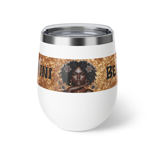 Gemini Beauty Copper Vacuum Insulated Cup, 12oz