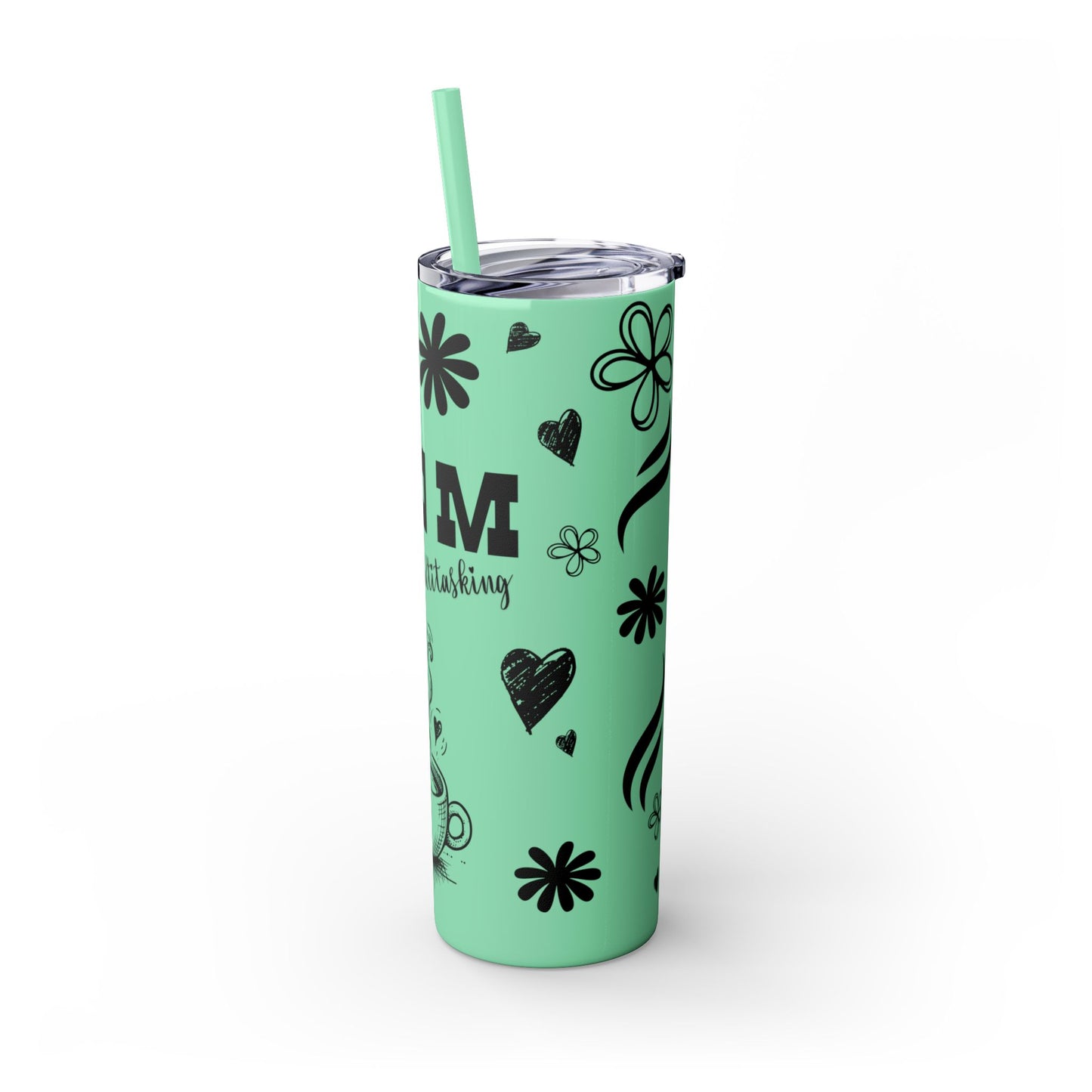 Tumbler with Straw - MOM Master of Multitasking Design