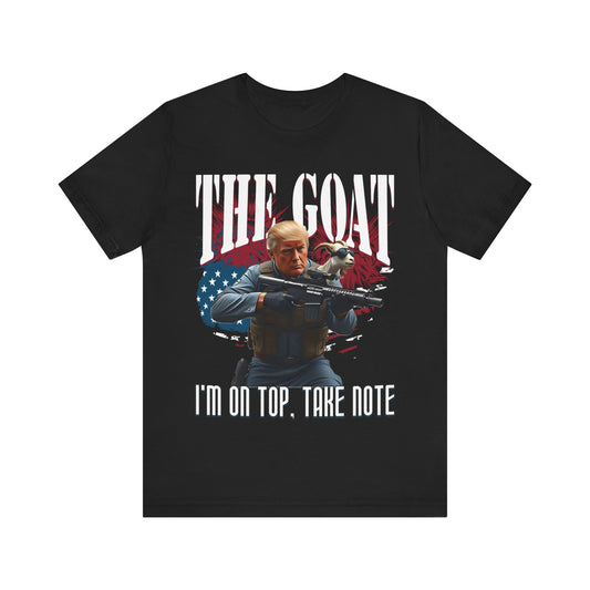 trump shirt, trump the goat- Tshirt