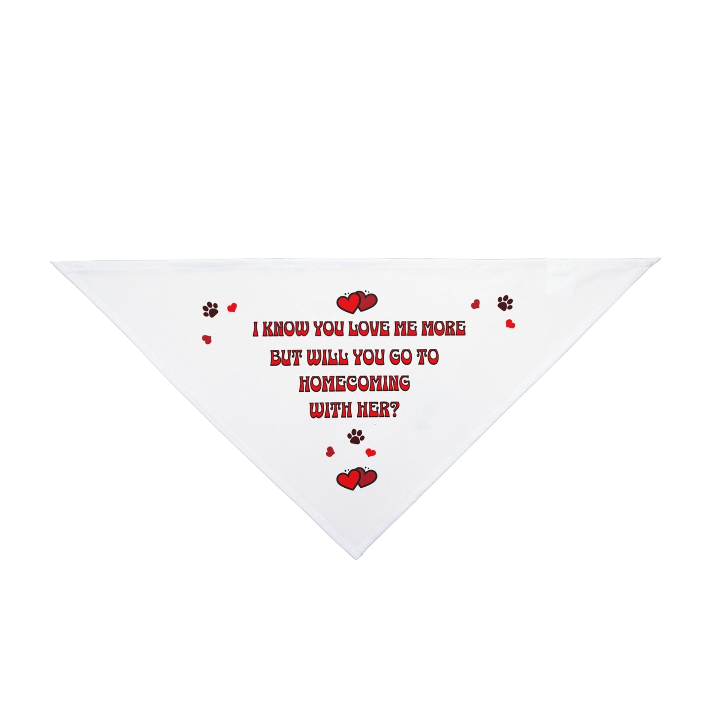 Homecoming with her? Pet Bandana