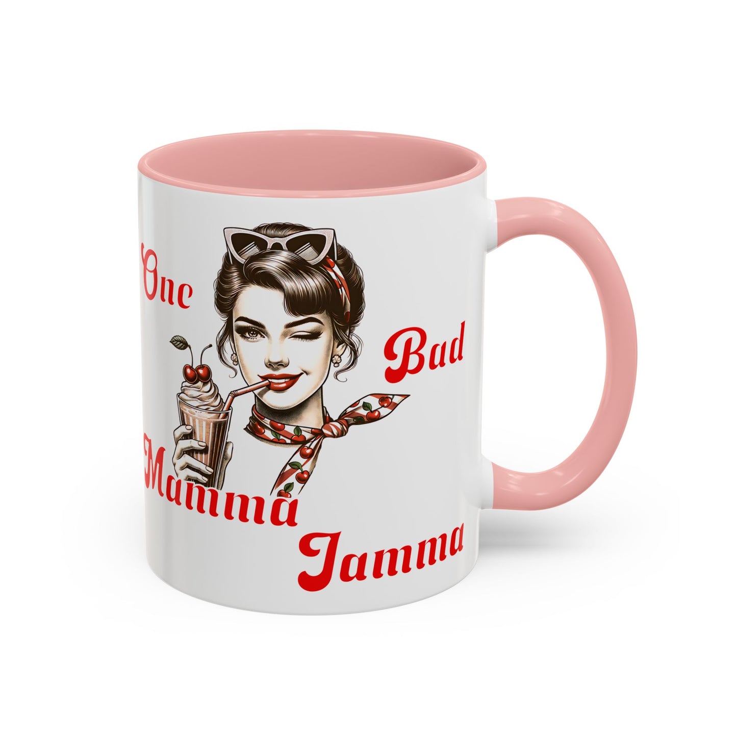 Mug - Vintage Woman One Bad Mamma Jamma