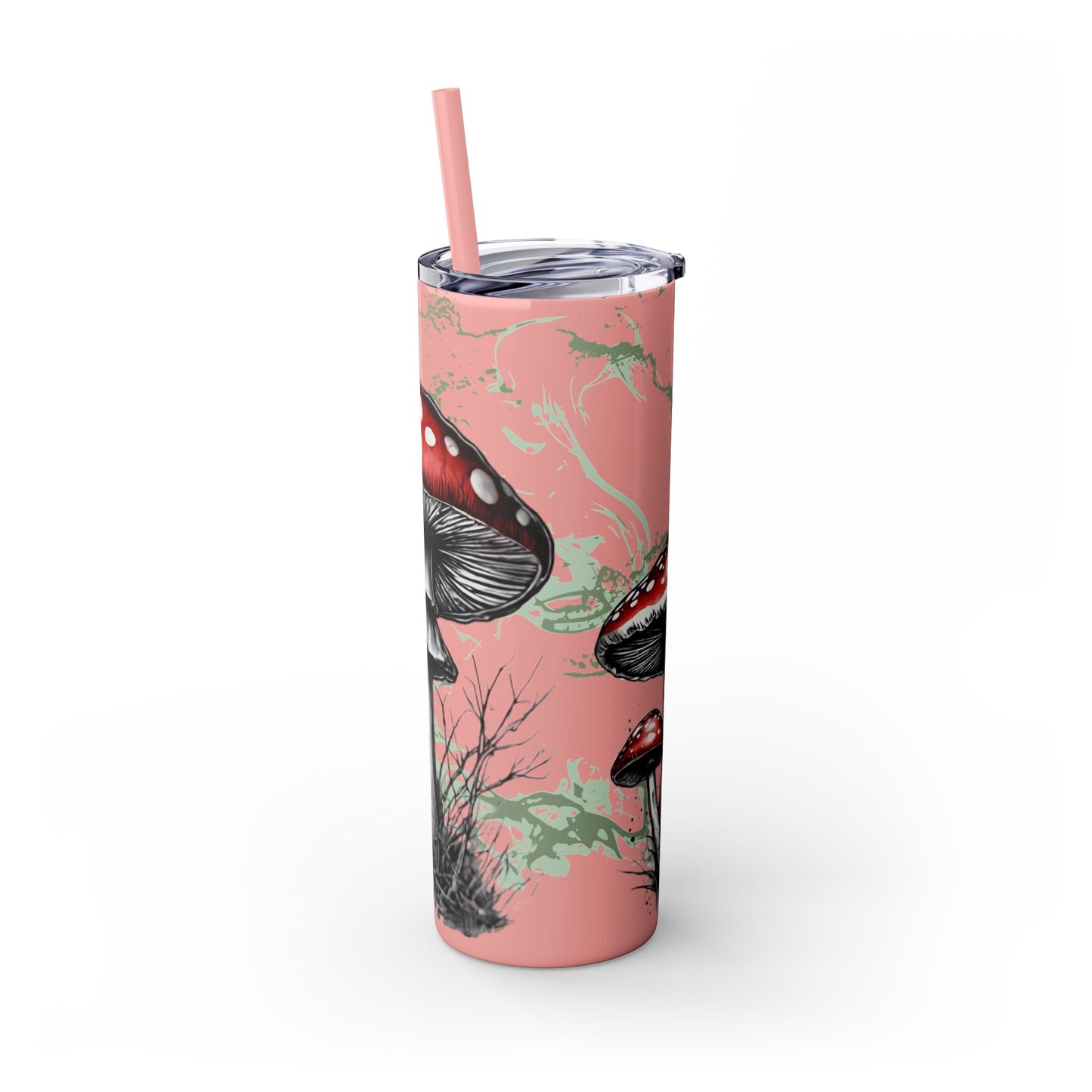 Tumbler Cup Mushrooms Design 20oz