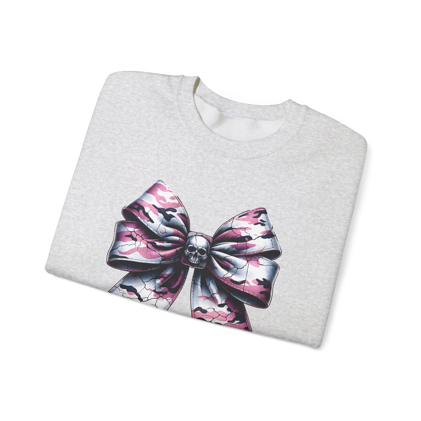 Pink Camo Bow Sweatshirt, Coquette Valentine's Day Heart Bow Sweatshirt, Retro Valentine Shirt, Valentines Day Bow Shirt, Coquette Bow T