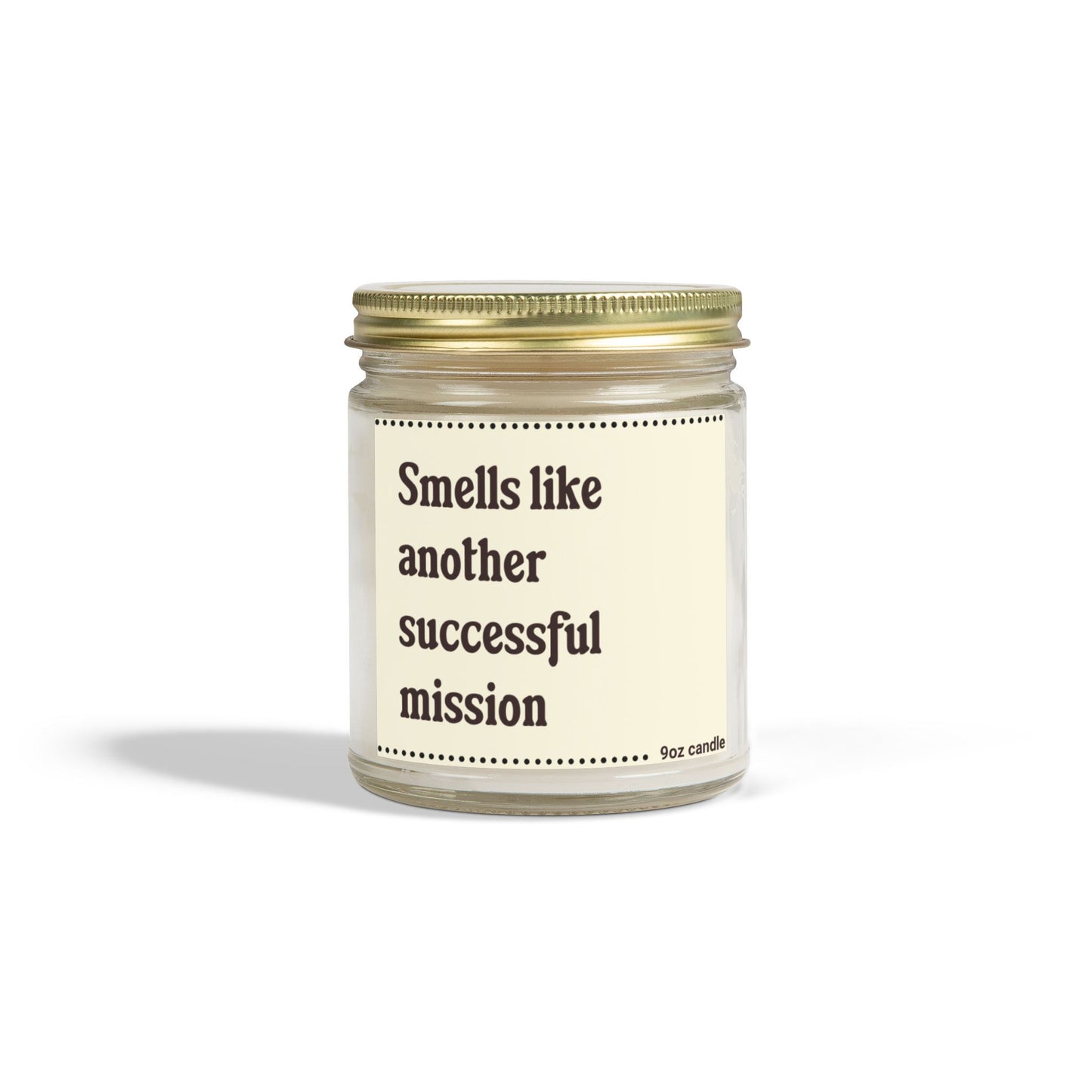 Candle, Gaming Scent, Smells Like Another Successful Mission, Coconut Apricot Wax