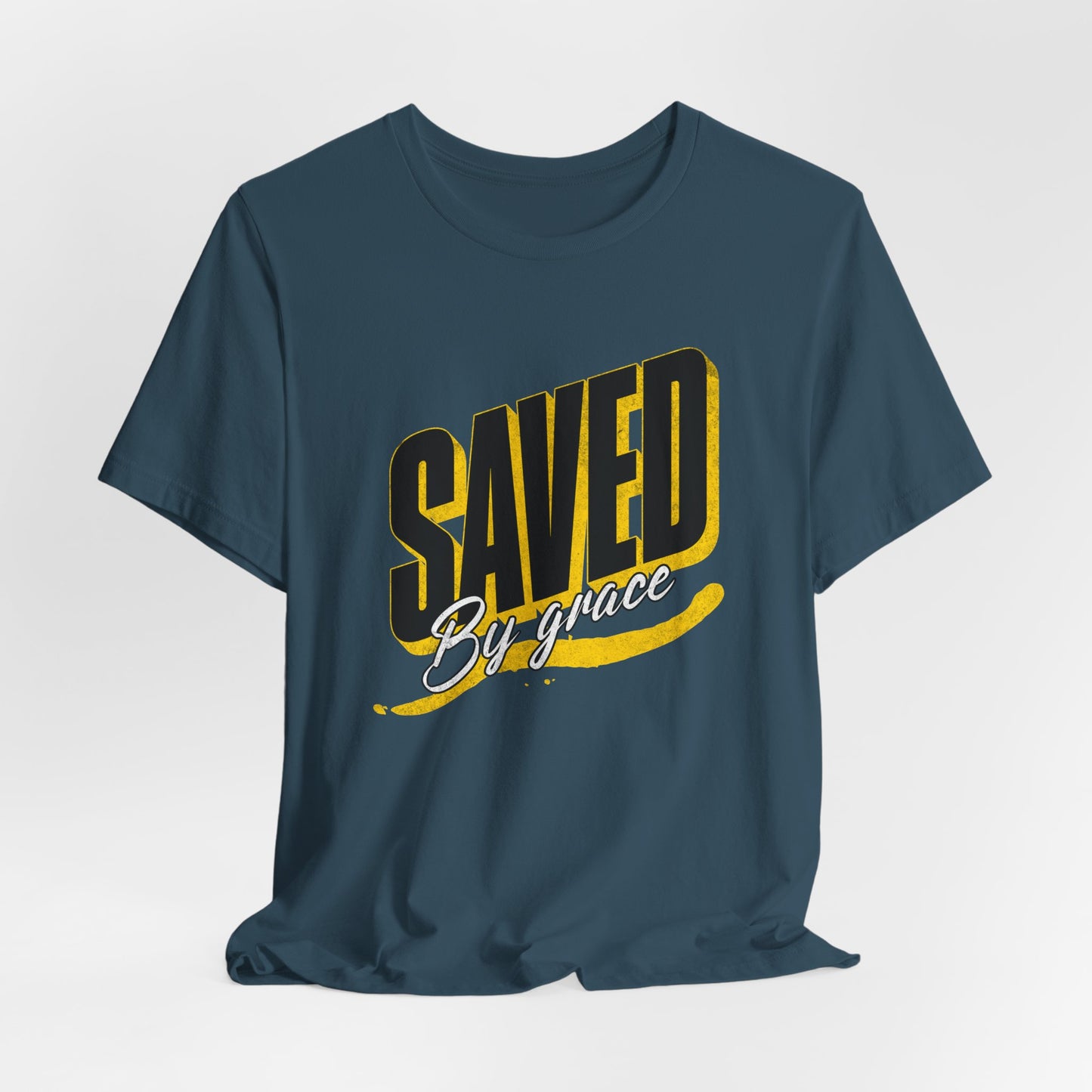 Christian Tee Saved by Grace Shirt