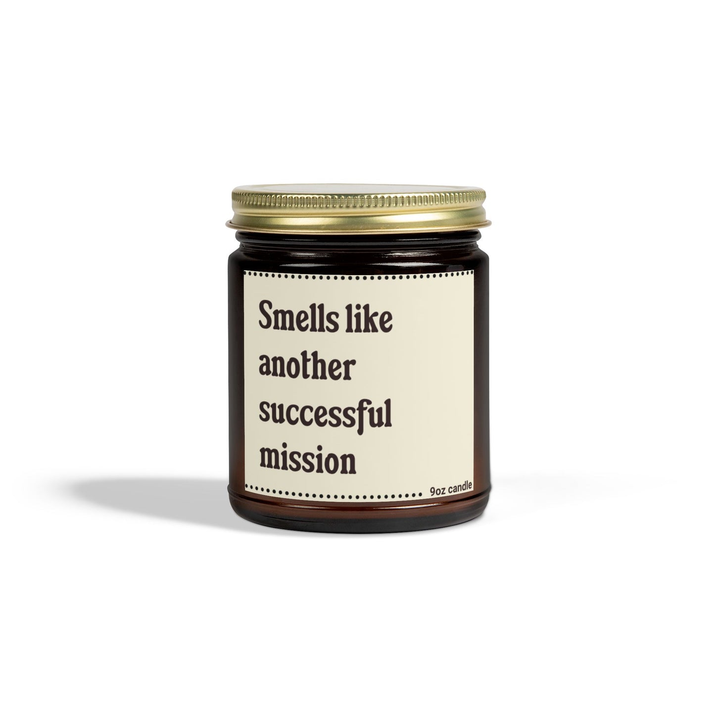 Candle, Gaming Scent, Smells Like Another Successful Mission, Coconut Apricot Wax