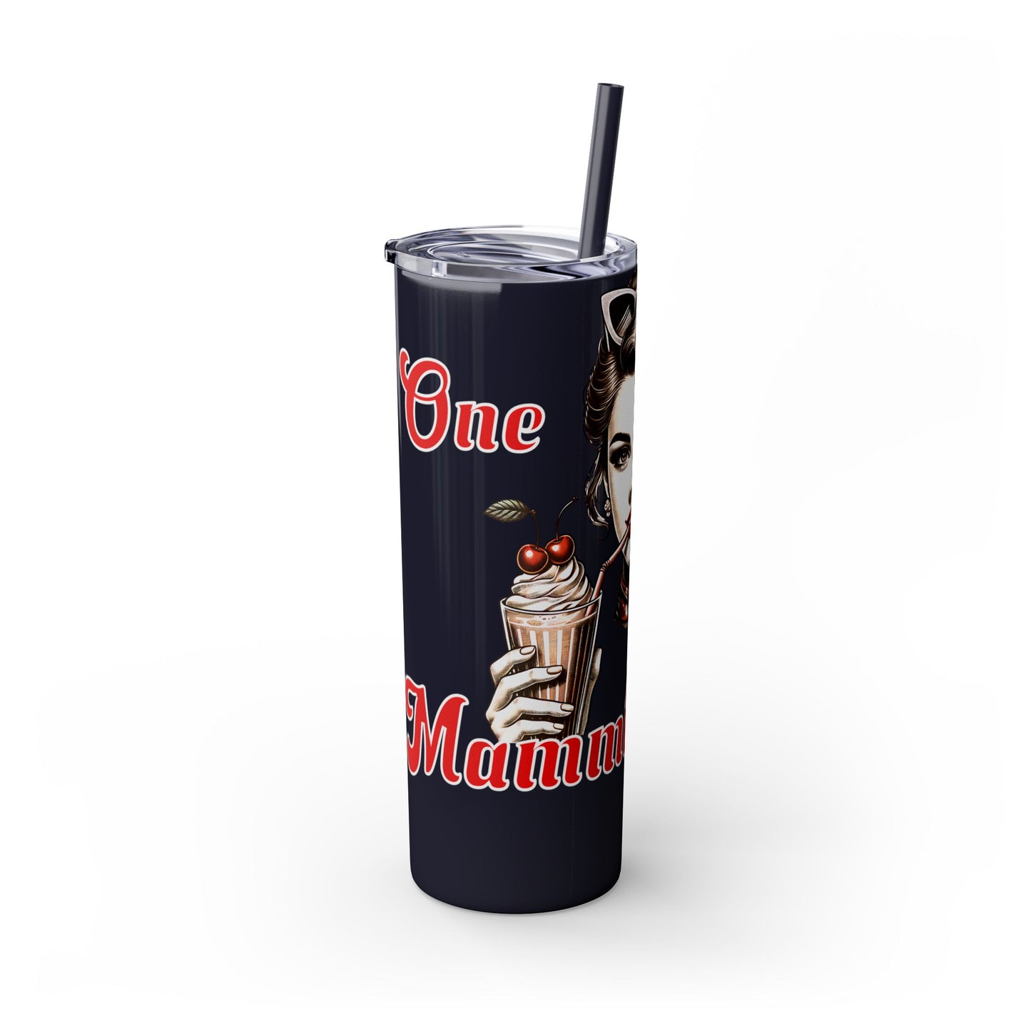 One bad mamma jamma vintage Skinny Tumbler