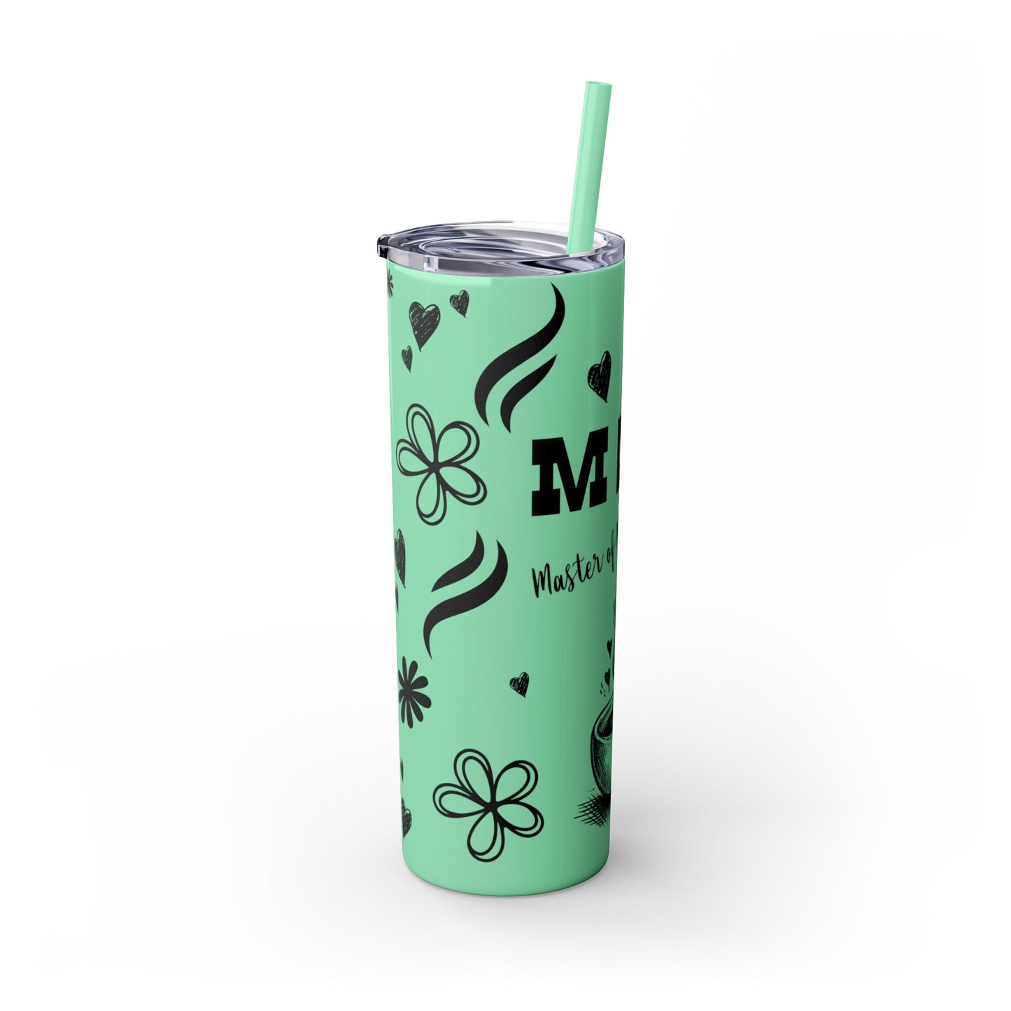 Tumbler with Straw - MOM Master of Multitasking Design