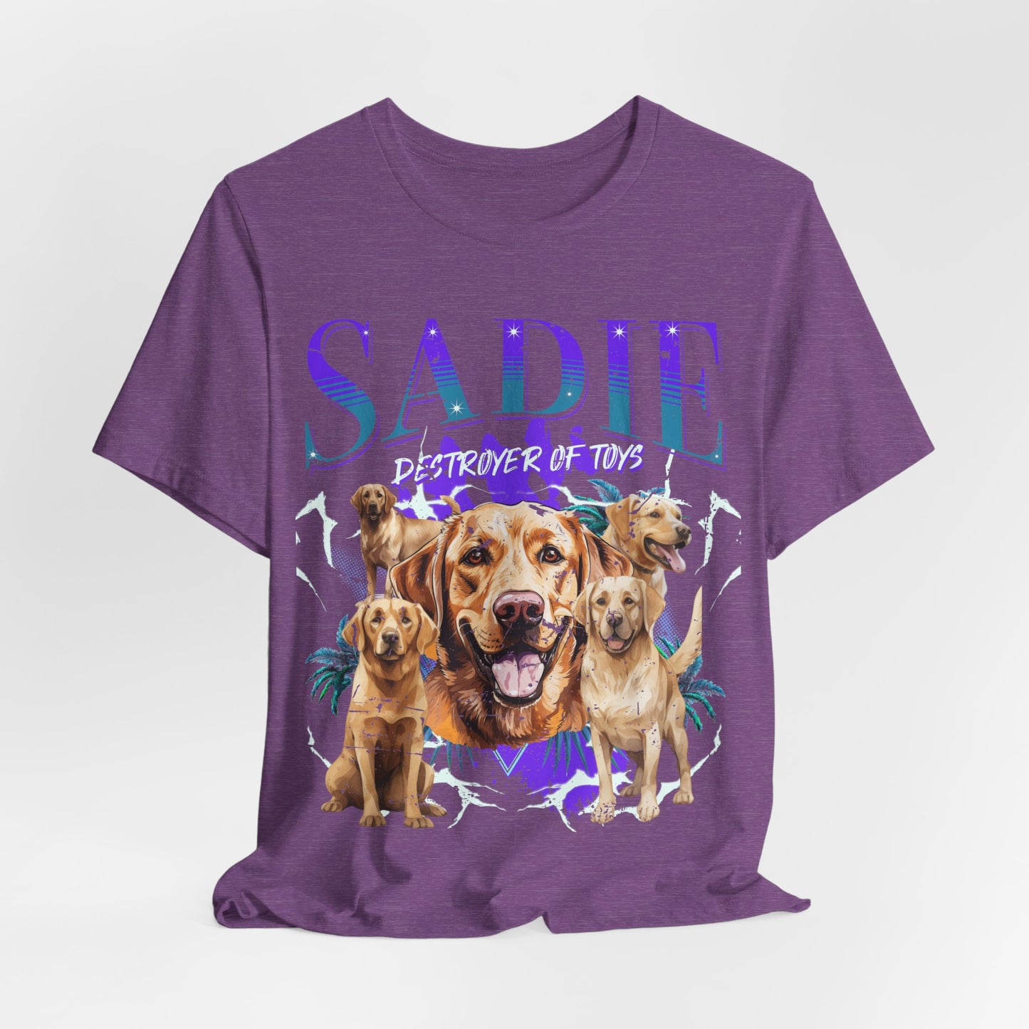 Custom Bootleg pet Tee, Lab tee - Vintage Graphic 90s Tshirt, Custom name Shirt, Custom your own name and saying,Gift for him or her,