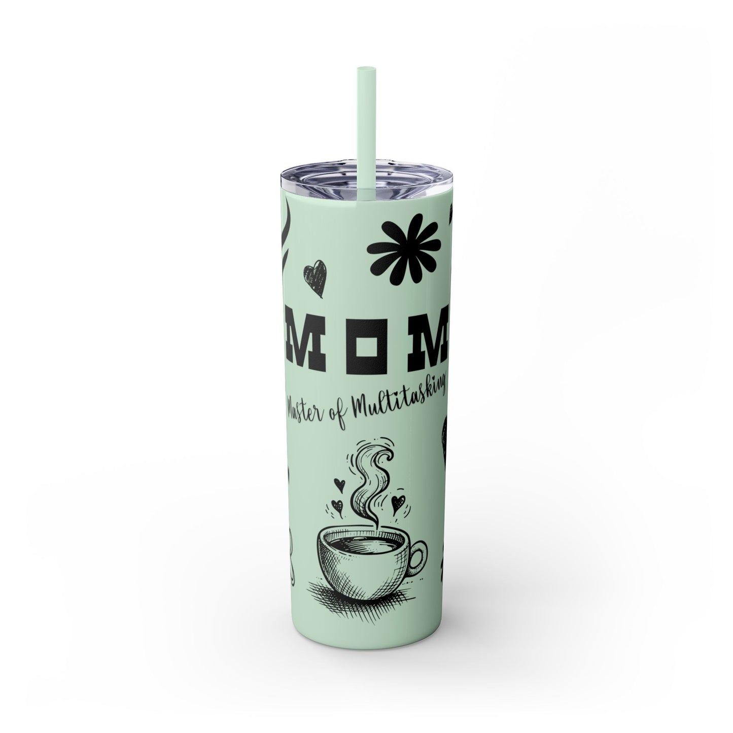 Tumbler with Straw - MOM Master of Multitasking Design
