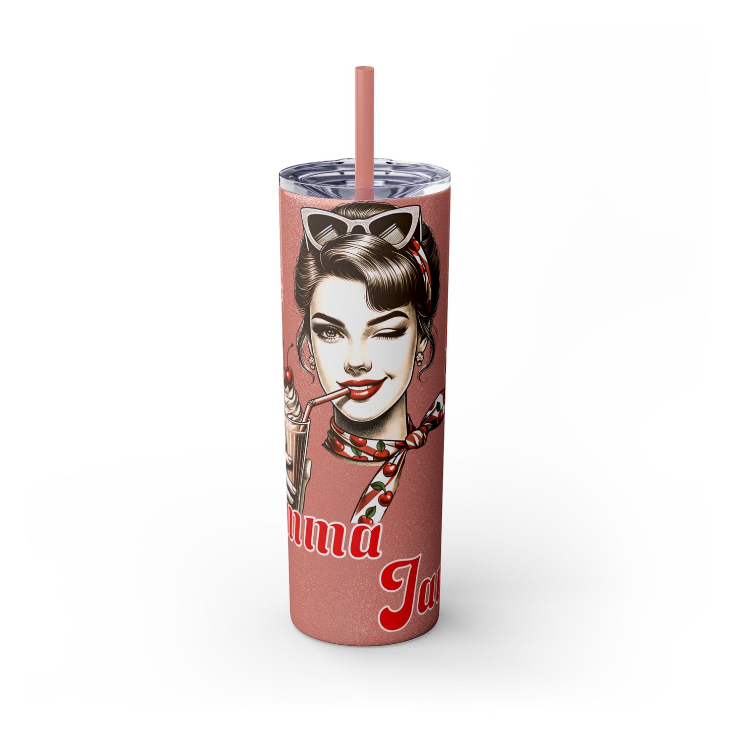 One bad mamma jamma vintage Skinny Tumbler