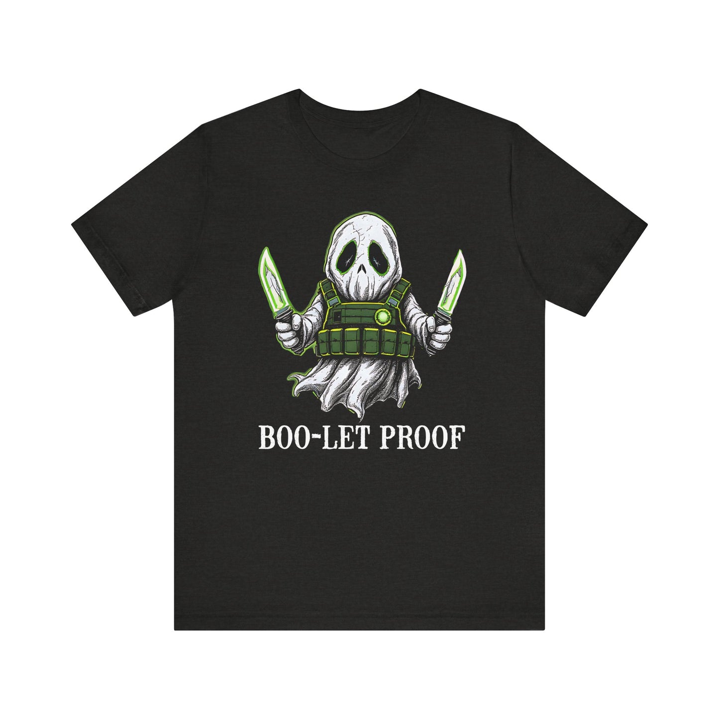 Spooky Ghost Tee, Halloween Shirt- Boo-let Proof Shirt