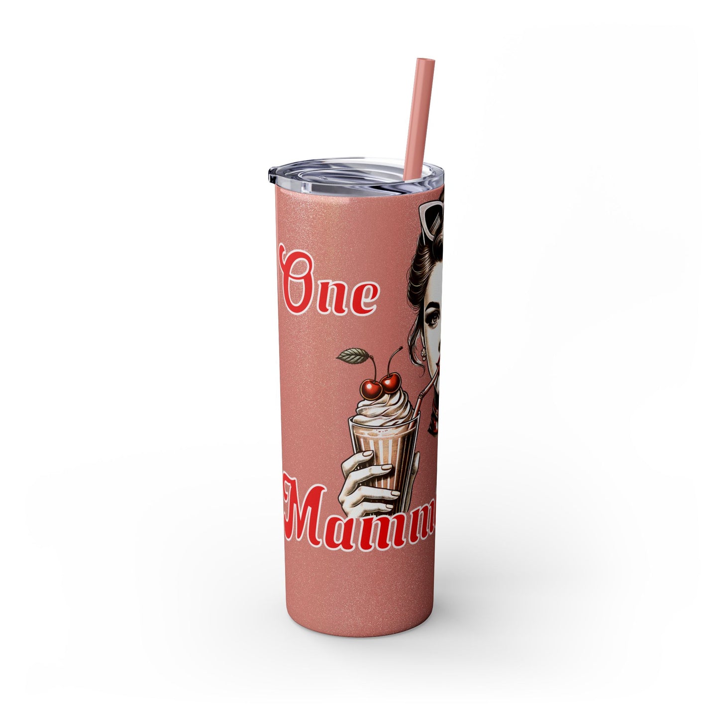 One bad mamma jamma vintage Skinny Tumbler