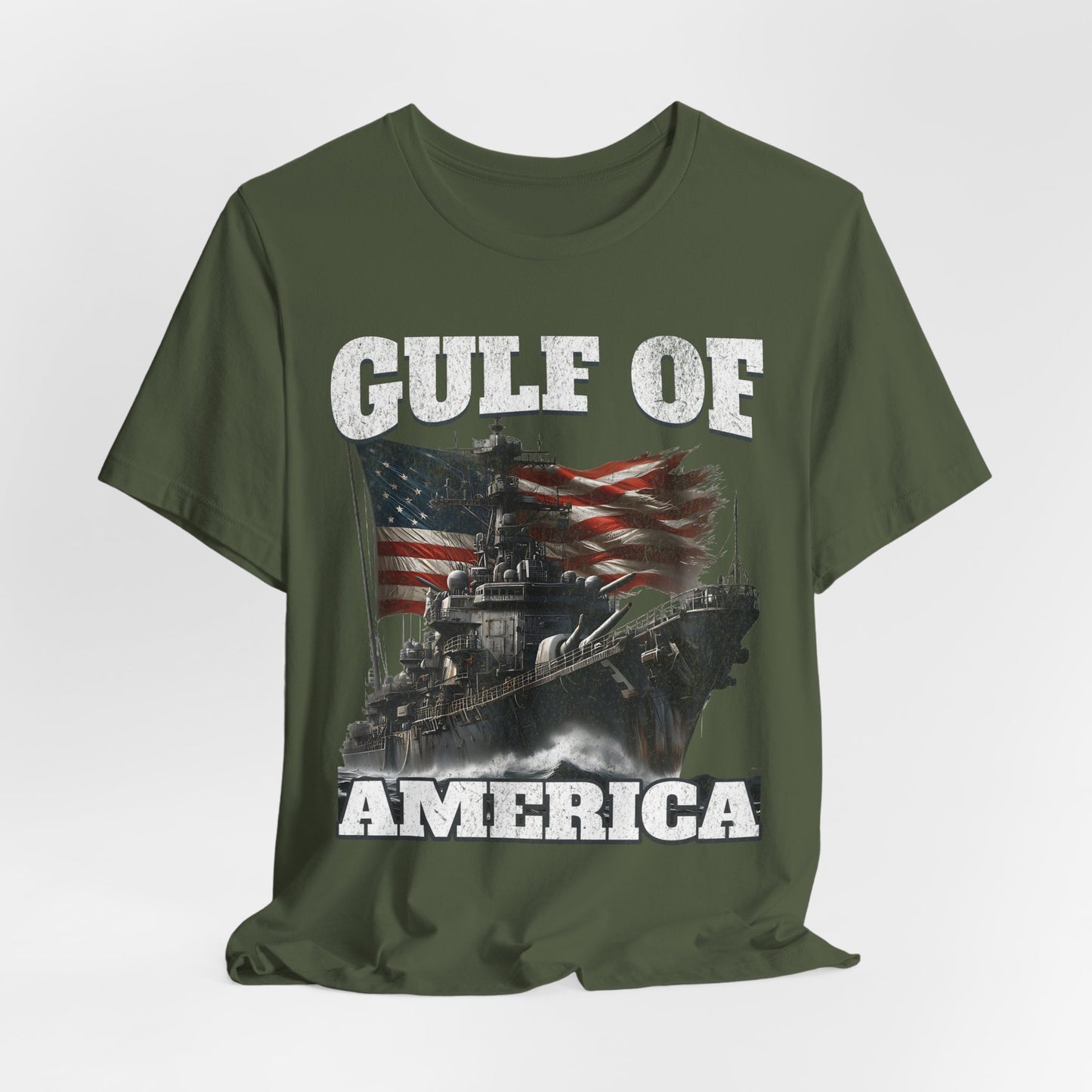 Gulf of America Unisex Shirt, Short Sleeve Graphic Tee, Patriotic USA T-shirt, America Pride Shirt, American Flag Tee, gulf shirt,