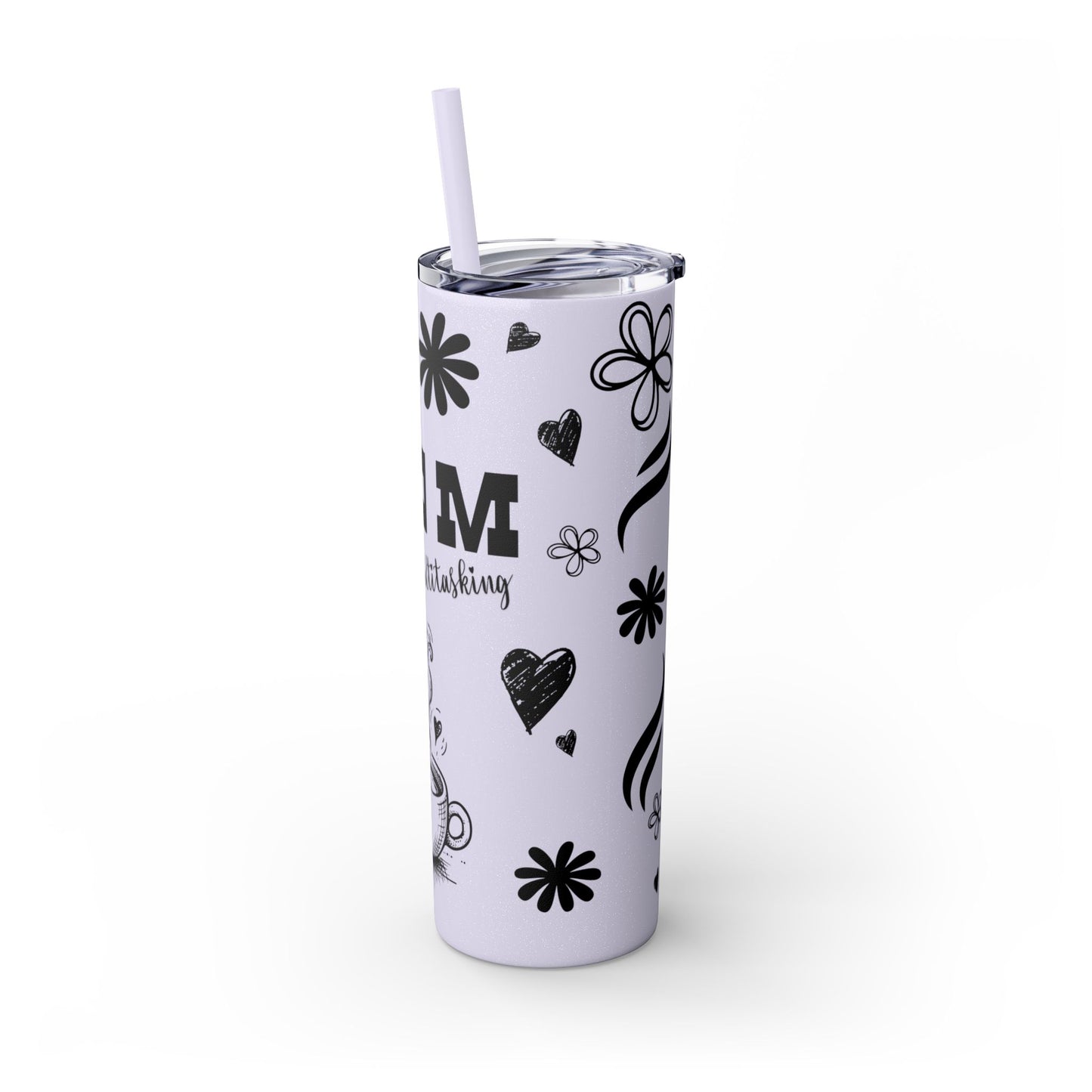 Tumbler with Straw - MOM Master of Multitasking Design