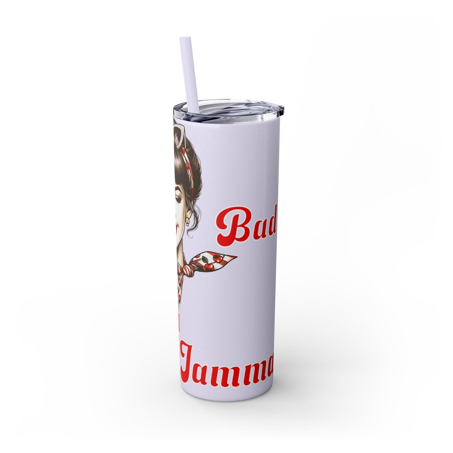 One bad mamma jamma vintage Skinny Tumbler