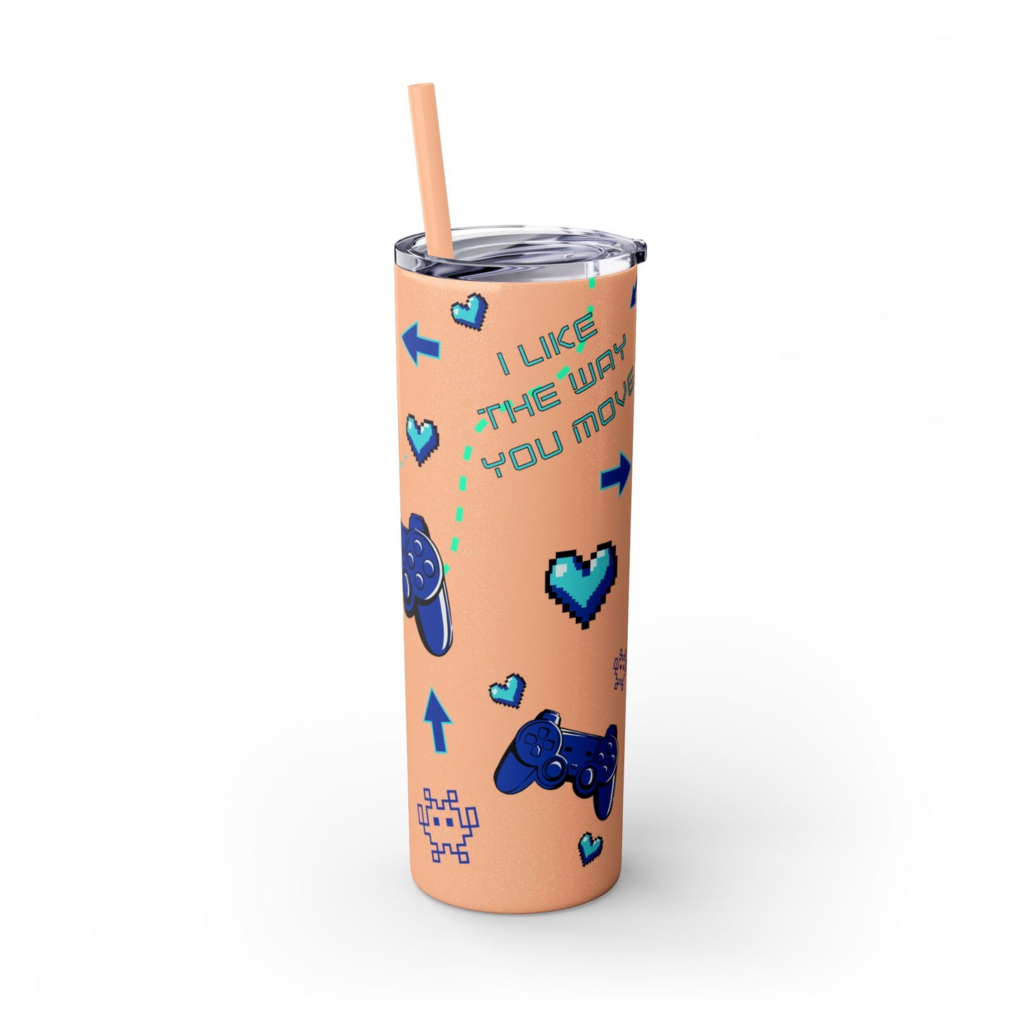 I like the way you move Tumbler Skinny Console Gamer
