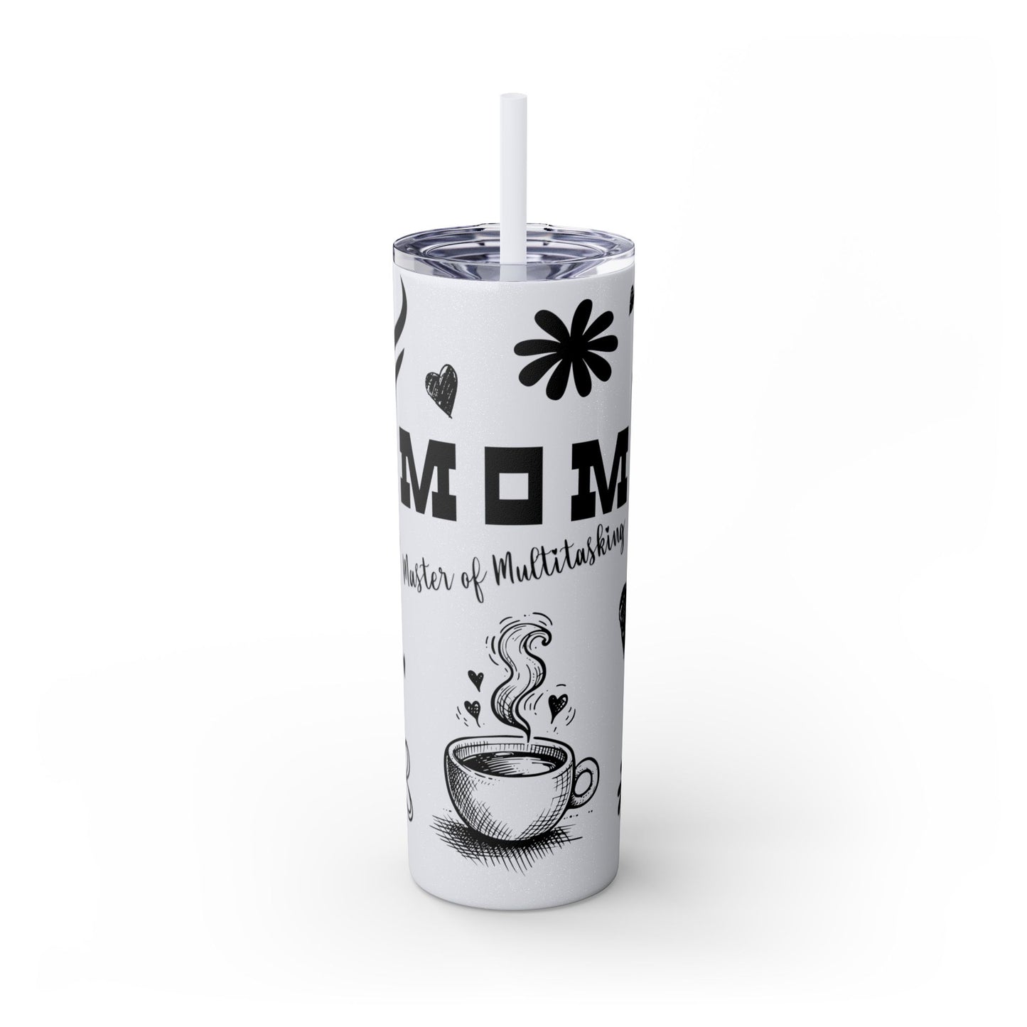 Tumbler with Straw - MOM Master of Multitasking Design