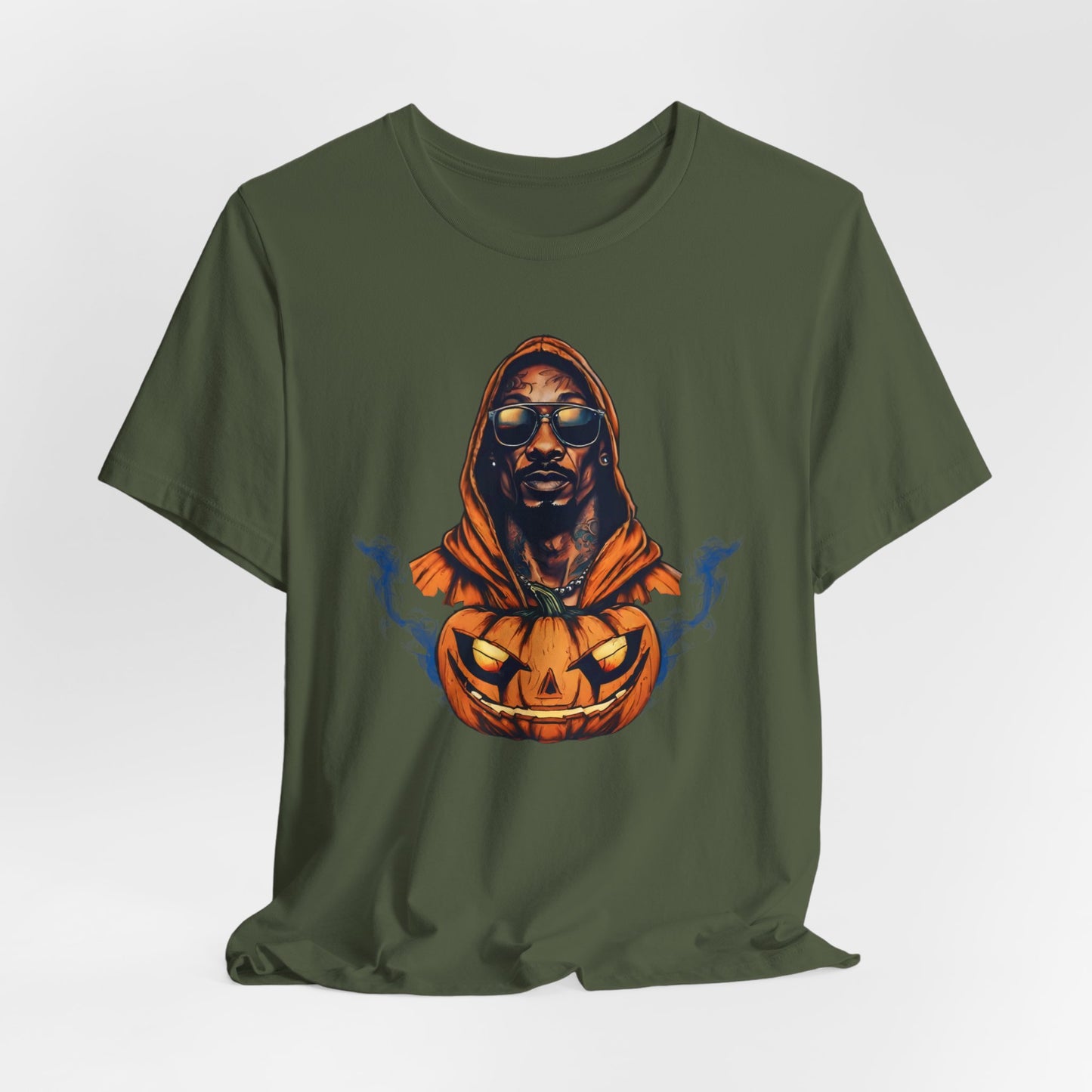 Smoking Pumpkin Short Sleeve Tee