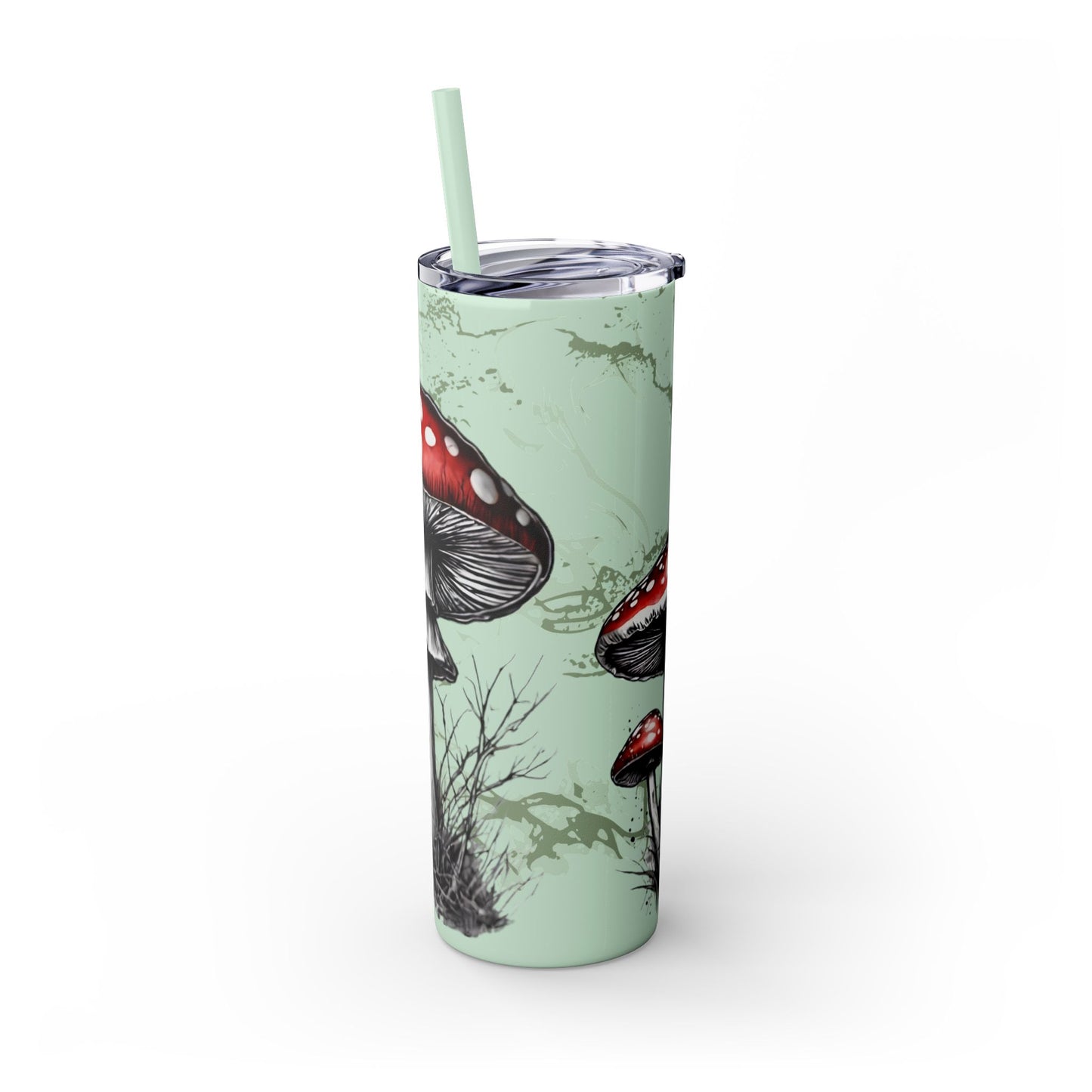 Tumbler Cup Mushrooms Design 20oz