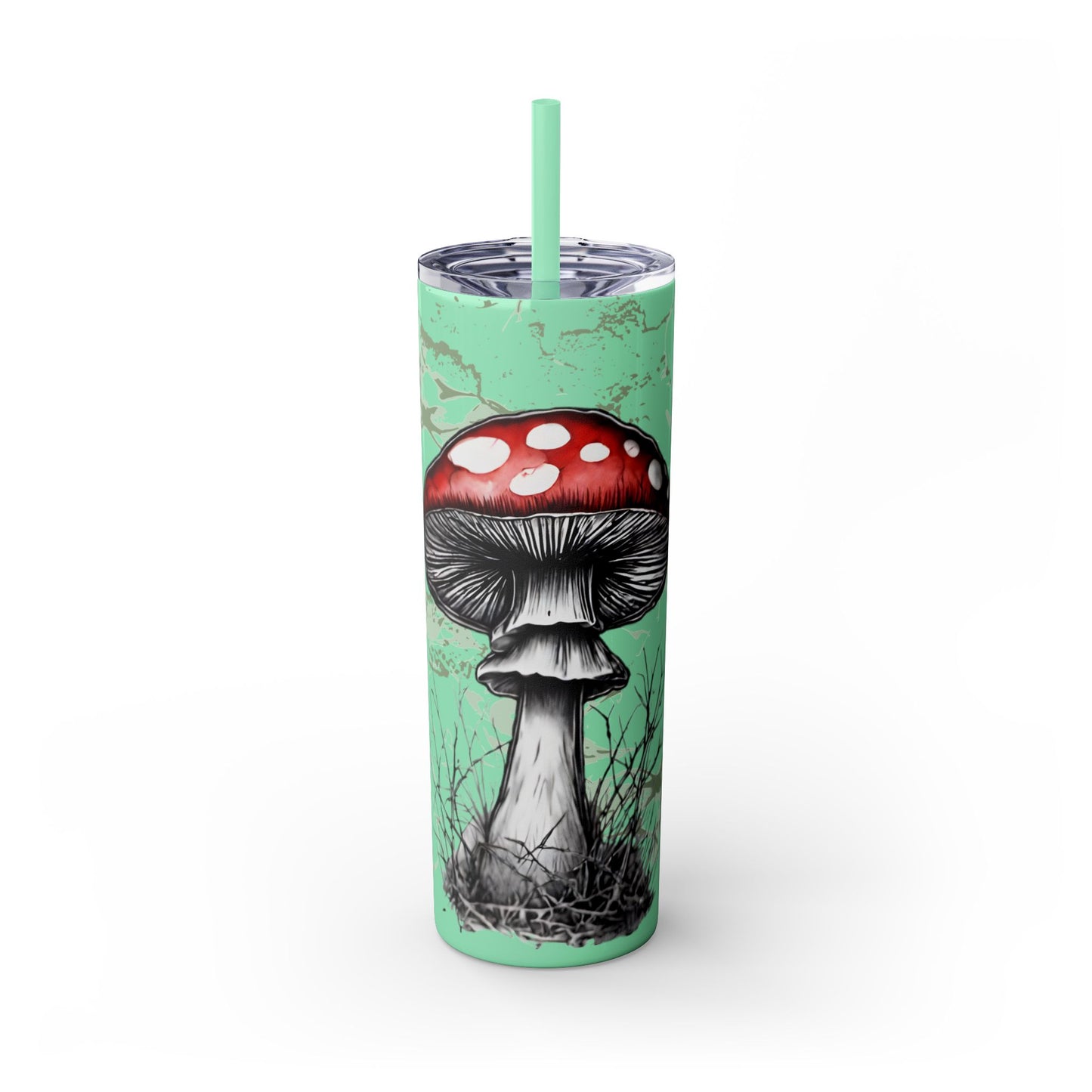 Tumbler Cup Mushrooms Design 20oz