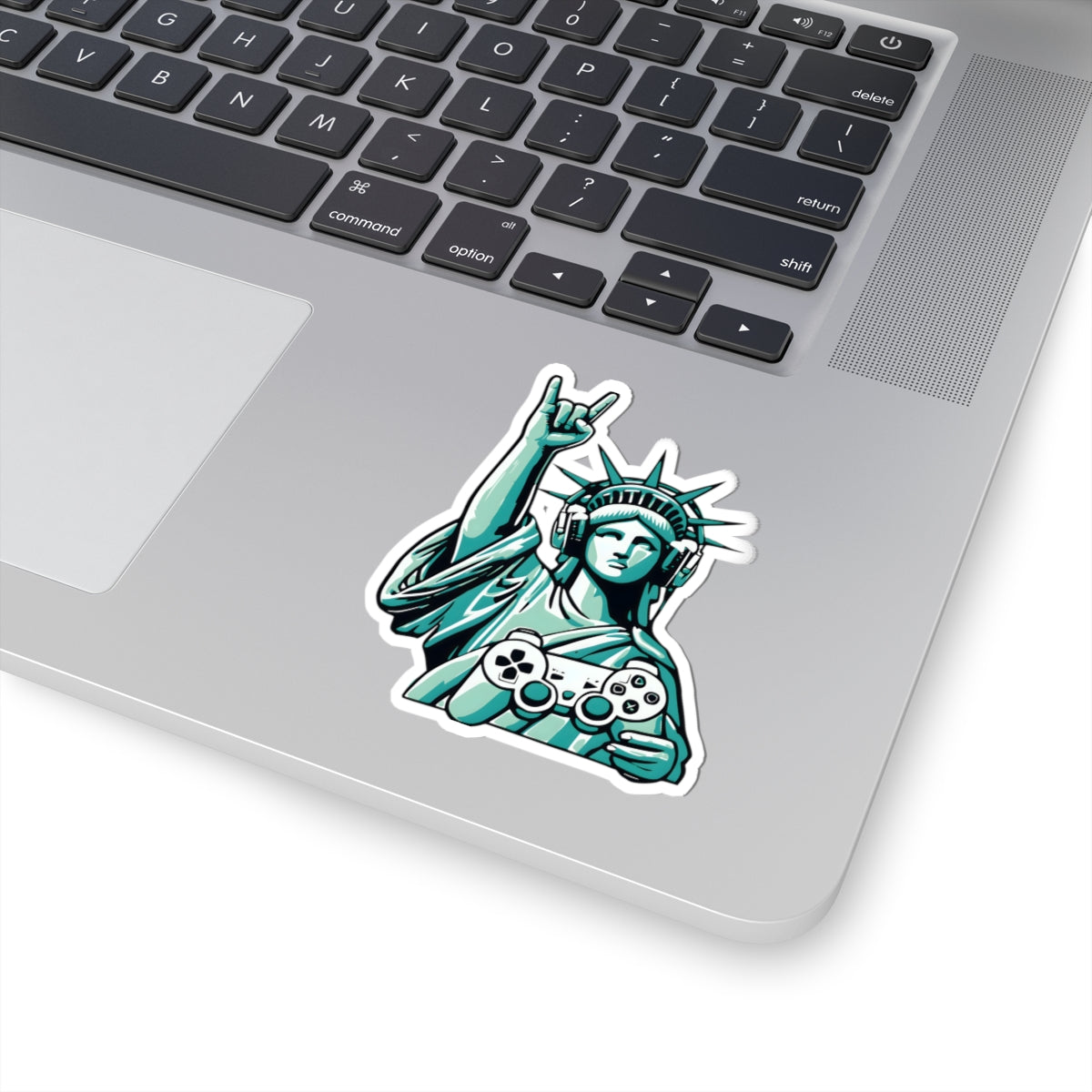 Gamer Stickers - Statue of Liberty Gaming Controller Design