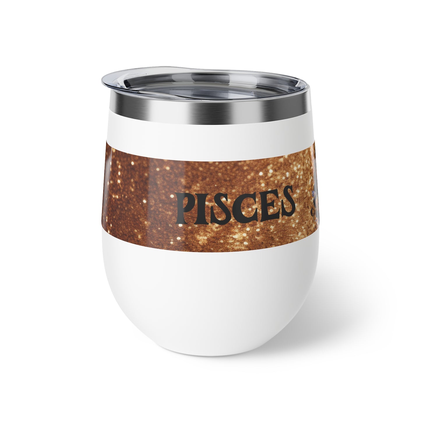 Pisces Beauty Copper Vacuum Insulated Cup, 12oz