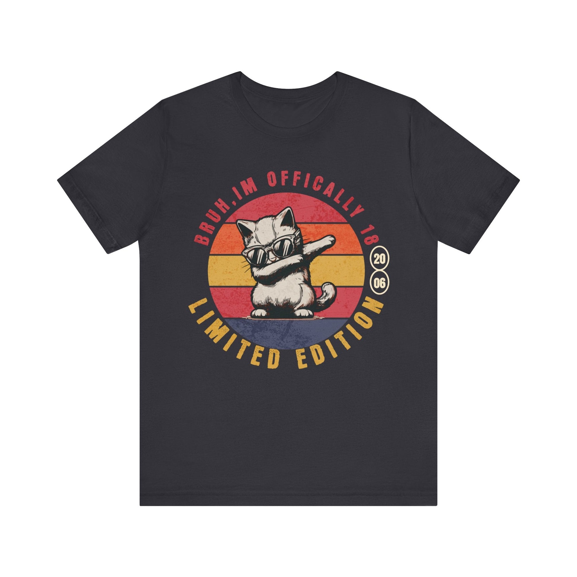 Bruh im officially 18 tshirt, teenage shirt, gift for teenager, gift for teen, 18th birthday gift, 18th birthday shirt, gift for daughter, - VICIOUSLY CRUNK MERCH