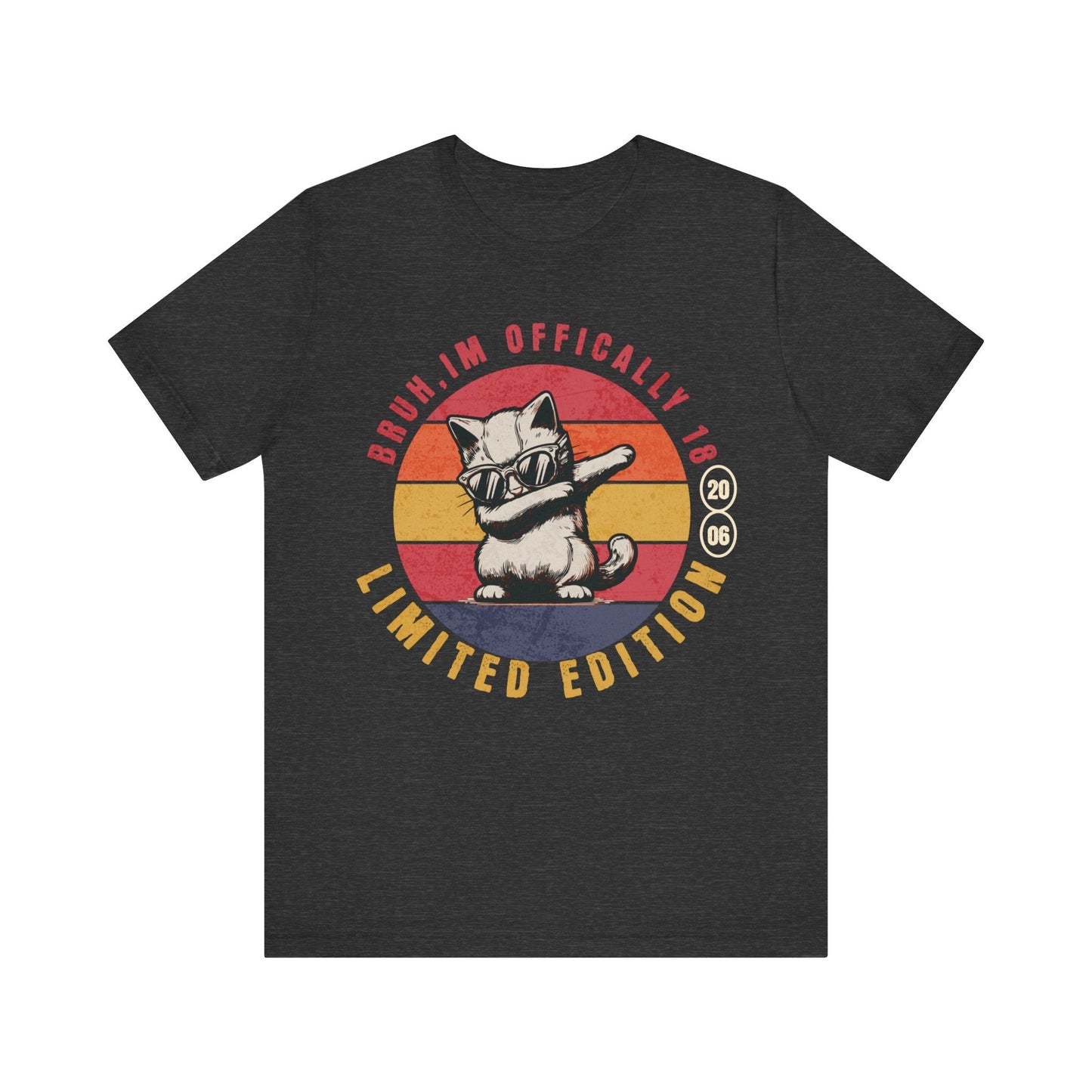 Bruh im officially 18 tshirt, teenage shirt, gift for teenager, gift for teen, 18th birthday gift, 18th birthday shirt, gift for daughter, - VICIOUSLY CRUNK MERCH