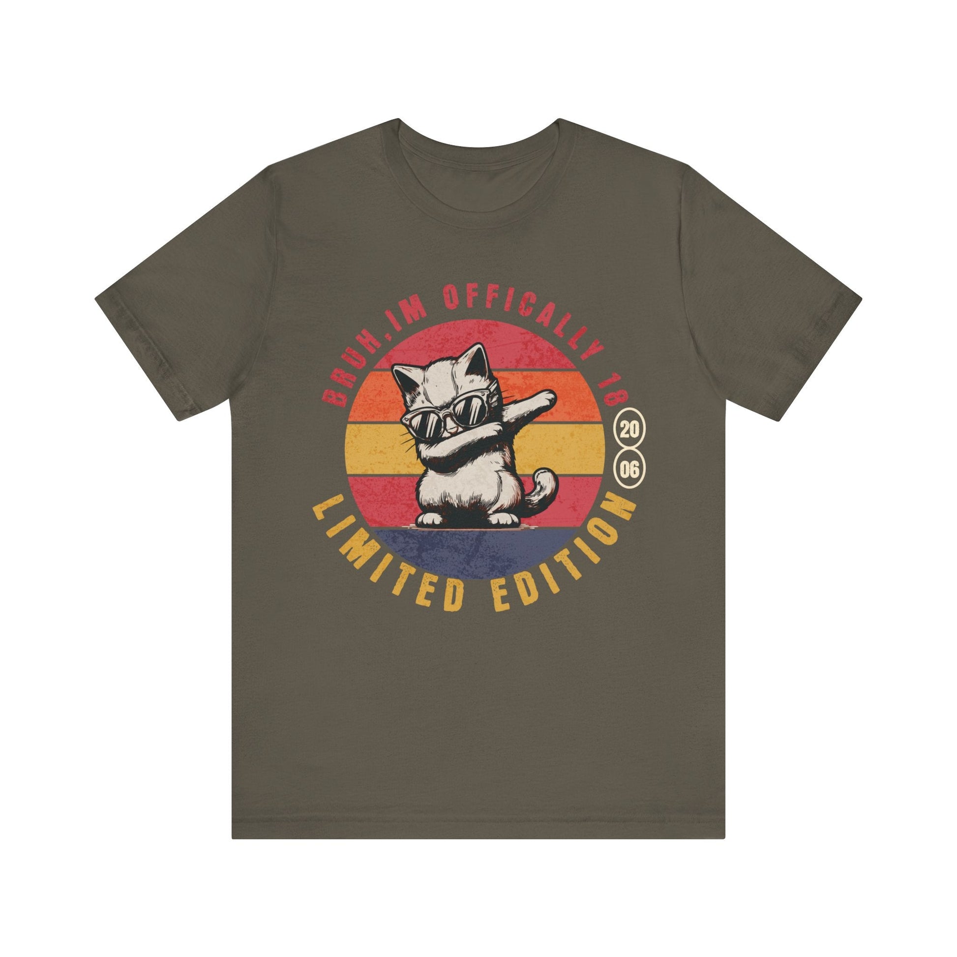 Bruh im officially 18 tshirt, teenage shirt, gift for teenager, gift for teen, 18th birthday gift, 18th birthday shirt, gift for daughter, - VICIOUSLY CRUNK MERCH
