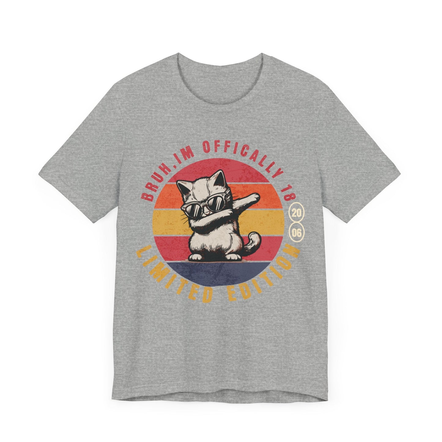 Bruh im officially 18 tshirt, teenage shirt, gift for teenager, gift for teen, 18th birthday gift, 18th birthday shirt, gift for daughter, - VICIOUSLY CRUNK MERCH