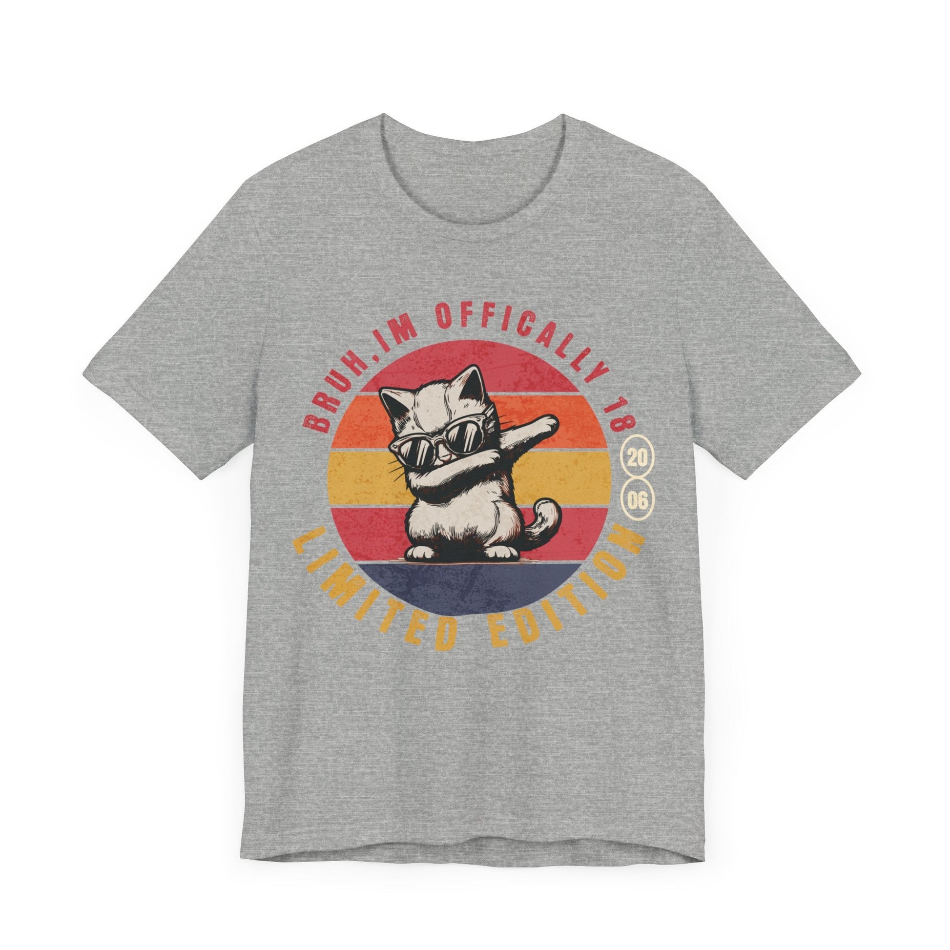 Bruh im officially 18 tshirt, teenage shirt, gift for teenager, gift for teen, 18th birthday gift, 18th birthday shirt, gift for daughter, - VICIOUSLY CRUNK MERCH