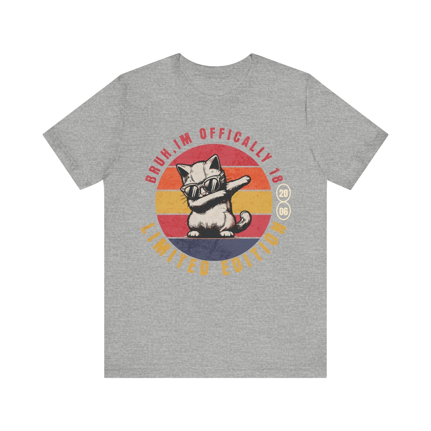 Bruh im officially 18 tshirt, teenage shirt, gift for teenager, gift for teen, 18th birthday gift, 18th birthday shirt, gift for daughter, - VICIOUSLY CRUNK MERCH