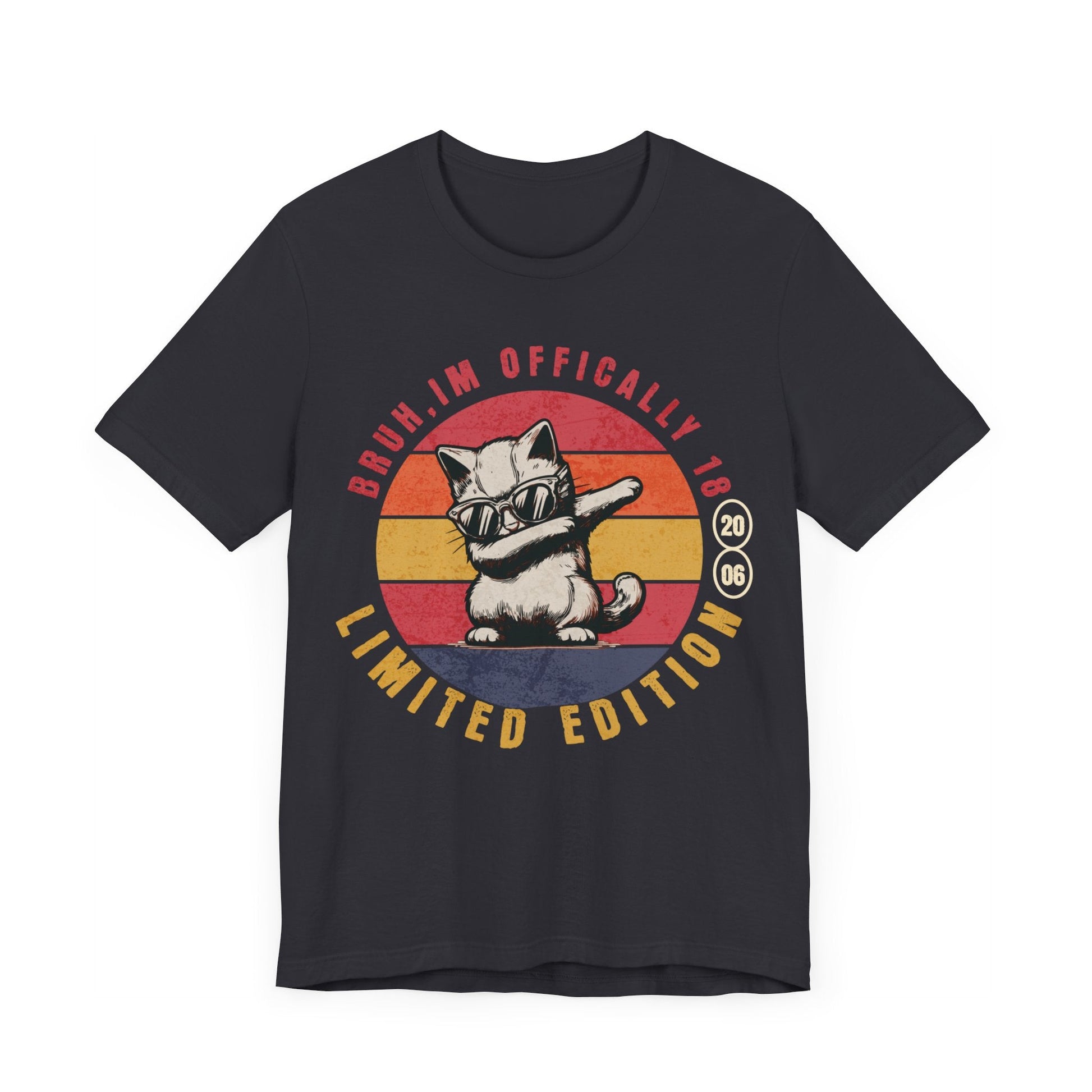 Bruh im officially 18 tshirt, teenage shirt, gift for teenager, gift for teen, 18th birthday gift, 18th birthday shirt, gift for daughter, - VICIOUSLY CRUNK MERCH