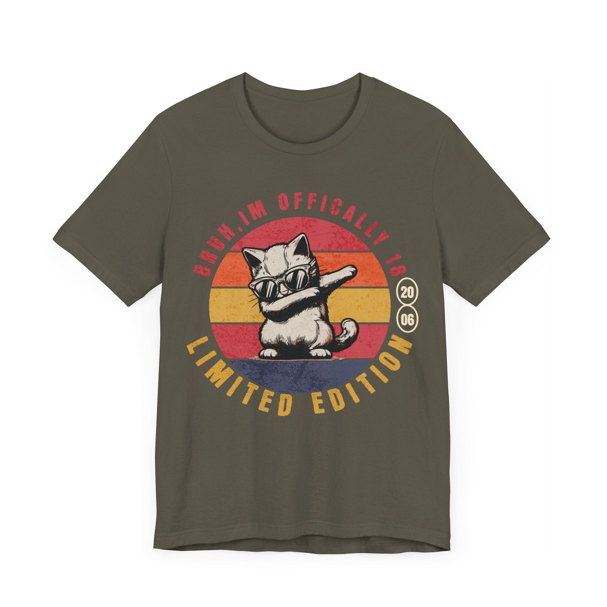 Bruh im officially 18 tshirt, teenage shirt, gift for teenager, gift for teen, 18th birthday gift, 18th birthday shirt, gift for daughter, - VICIOUSLY CRUNK MERCH