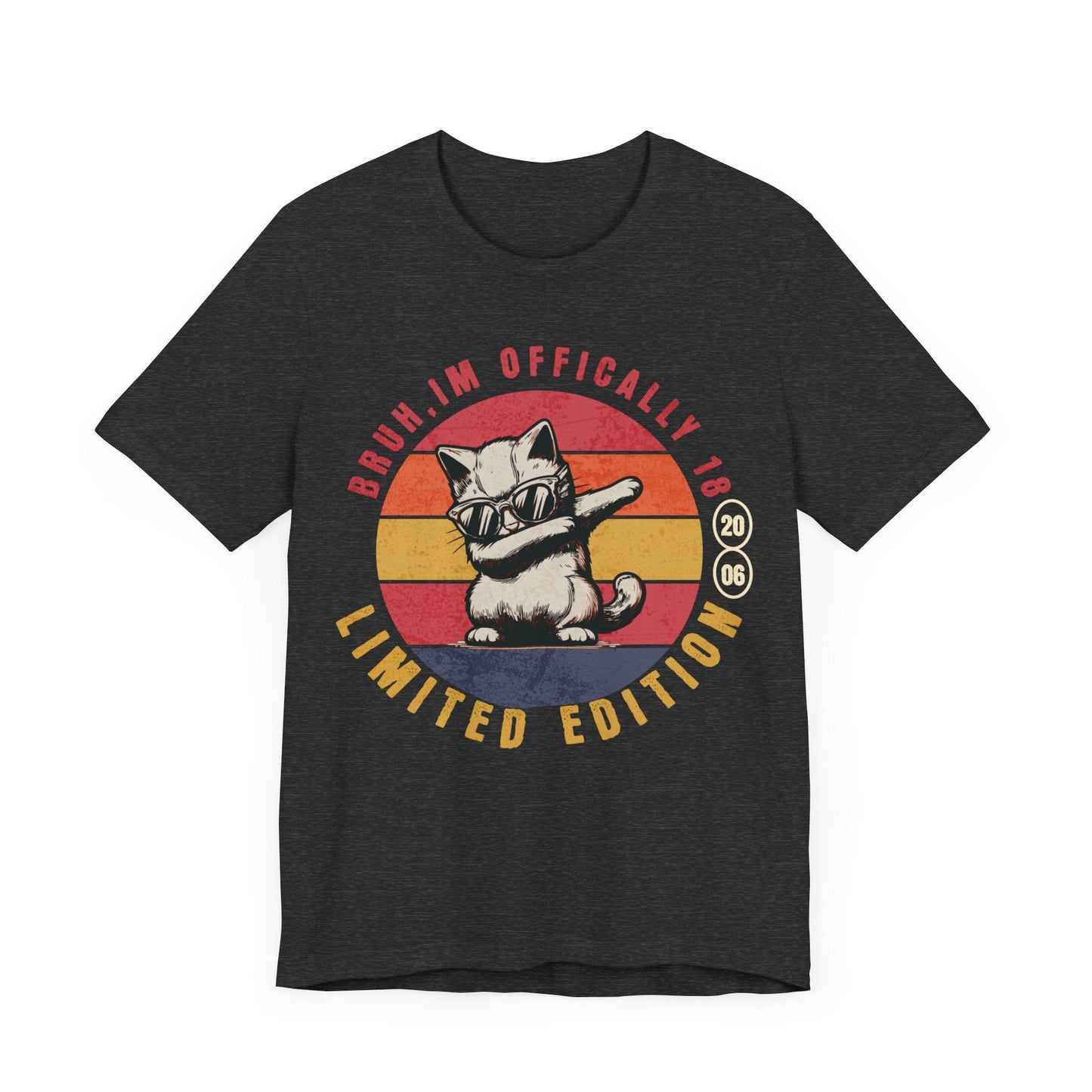 Bruh im officially 18 tshirt, teenage shirt, gift for teenager, gift for teen, 18th birthday gift, 18th birthday shirt, gift for daughter, - VICIOUSLY CRUNK MERCH