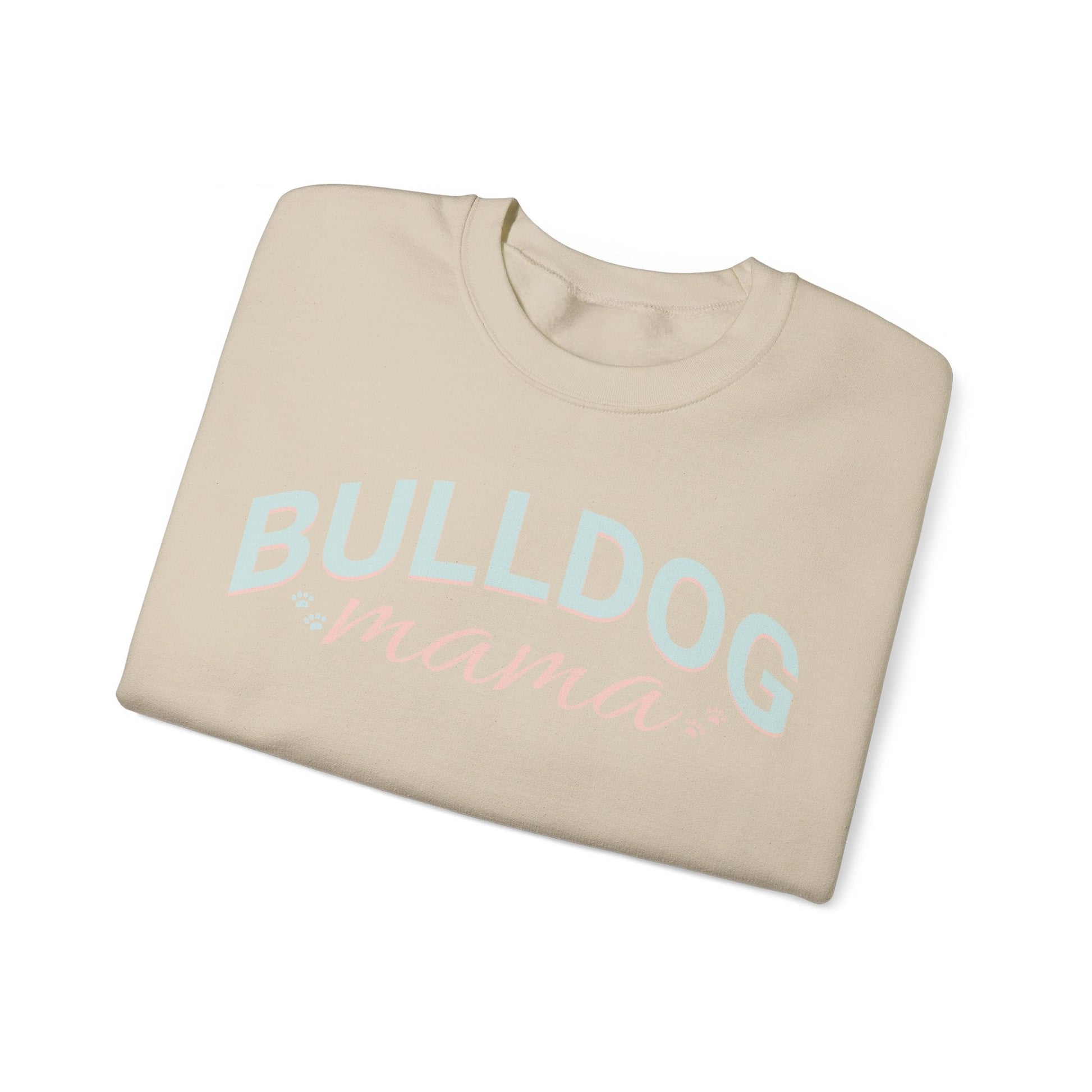 Bulldog Mom Sweatshirt Bulldog Mom Sweatshirt, Bulldog Crewneck, Dog Lover Sweatshirt, Bulldog Sweater, Dog Mom, gift for mom, - VICIOUSLY CRUNK MERCH