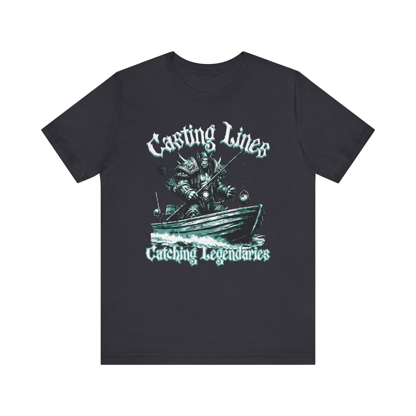 Casting lines, catching legendaries, fishing shirt, gaming shirt, gift for a fisherman, gift for her, gift for her, meme shirt, fisher gifts - VICIOUSLY CRUNK MERCH
