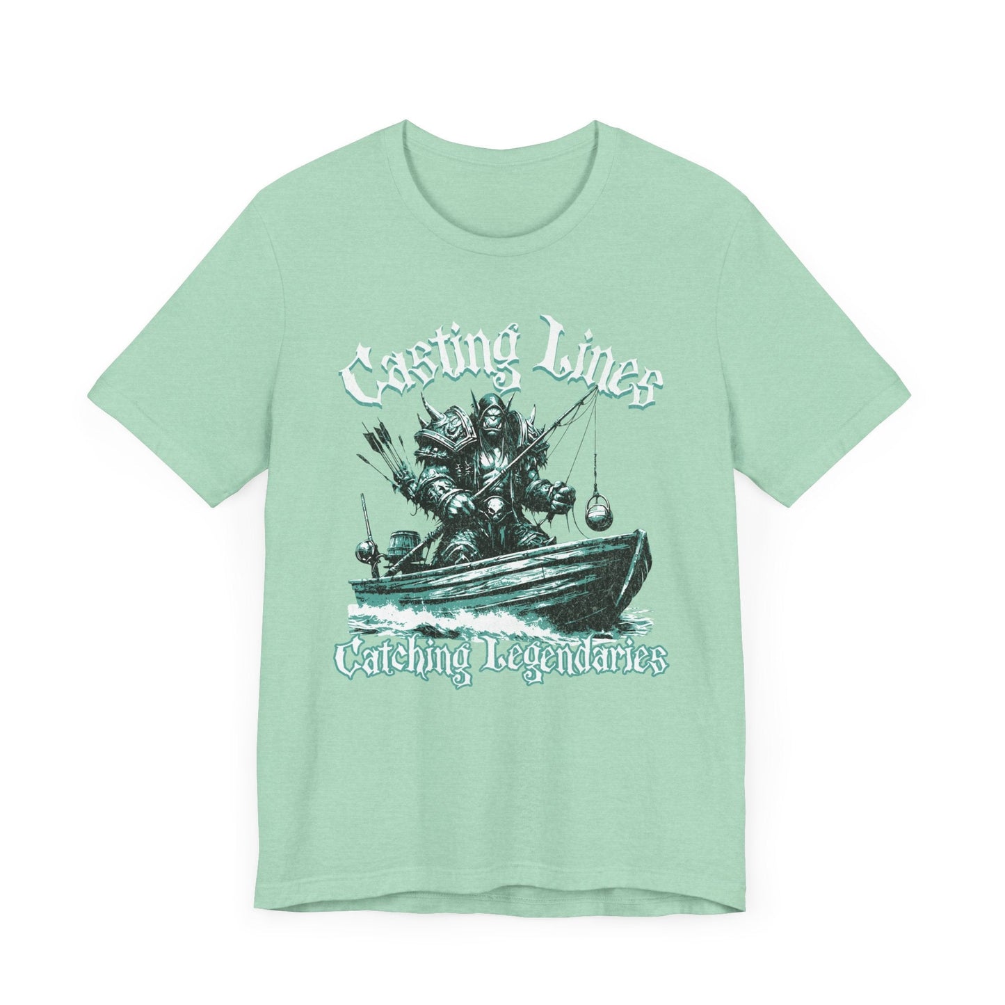 Casting lines, catching legendaries, fishing shirt, gaming shirt, gift for a fisherman, gift for her, gift for her, meme shirt, fisher gifts - VICIOUSLY CRUNK MERCH