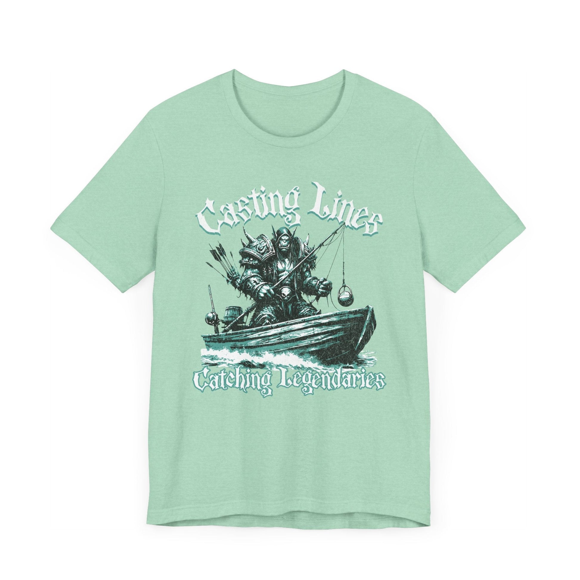 Casting lines, catching legendaries, fishing shirt, gaming shirt, gift for a fisherman, gift for her, gift for her, meme shirt, fisher gifts - VICIOUSLY CRUNK MERCH