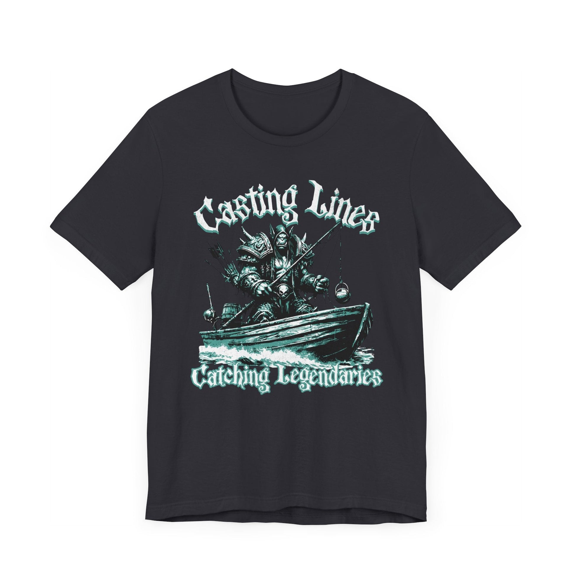 Casting lines, catching legendaries, fishing shirt, gaming shirt, gift for a fisherman, gift for her, gift for her, meme shirt, fisher gifts - VICIOUSLY CRUNK MERCH